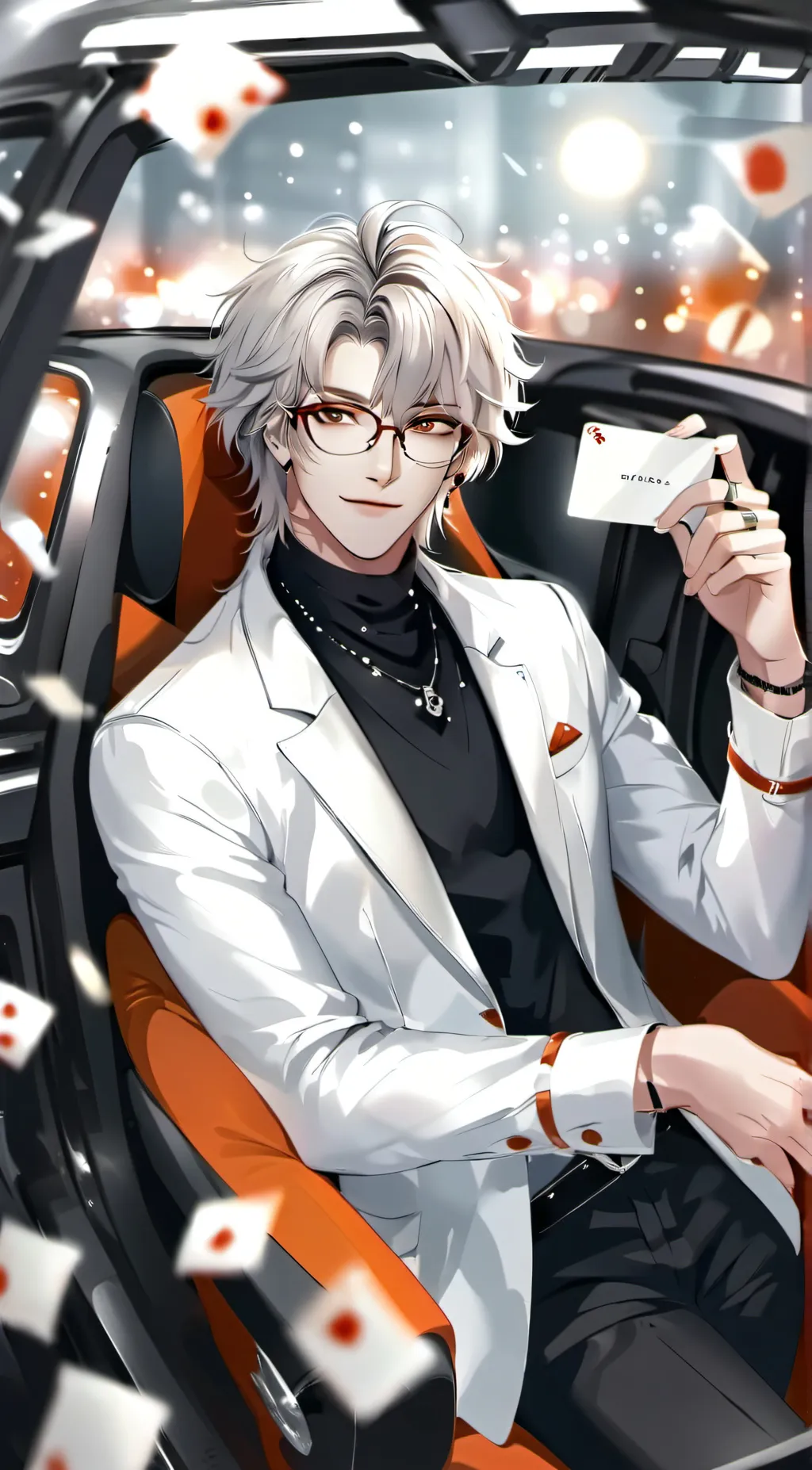 ai character: ∆mic∆ background