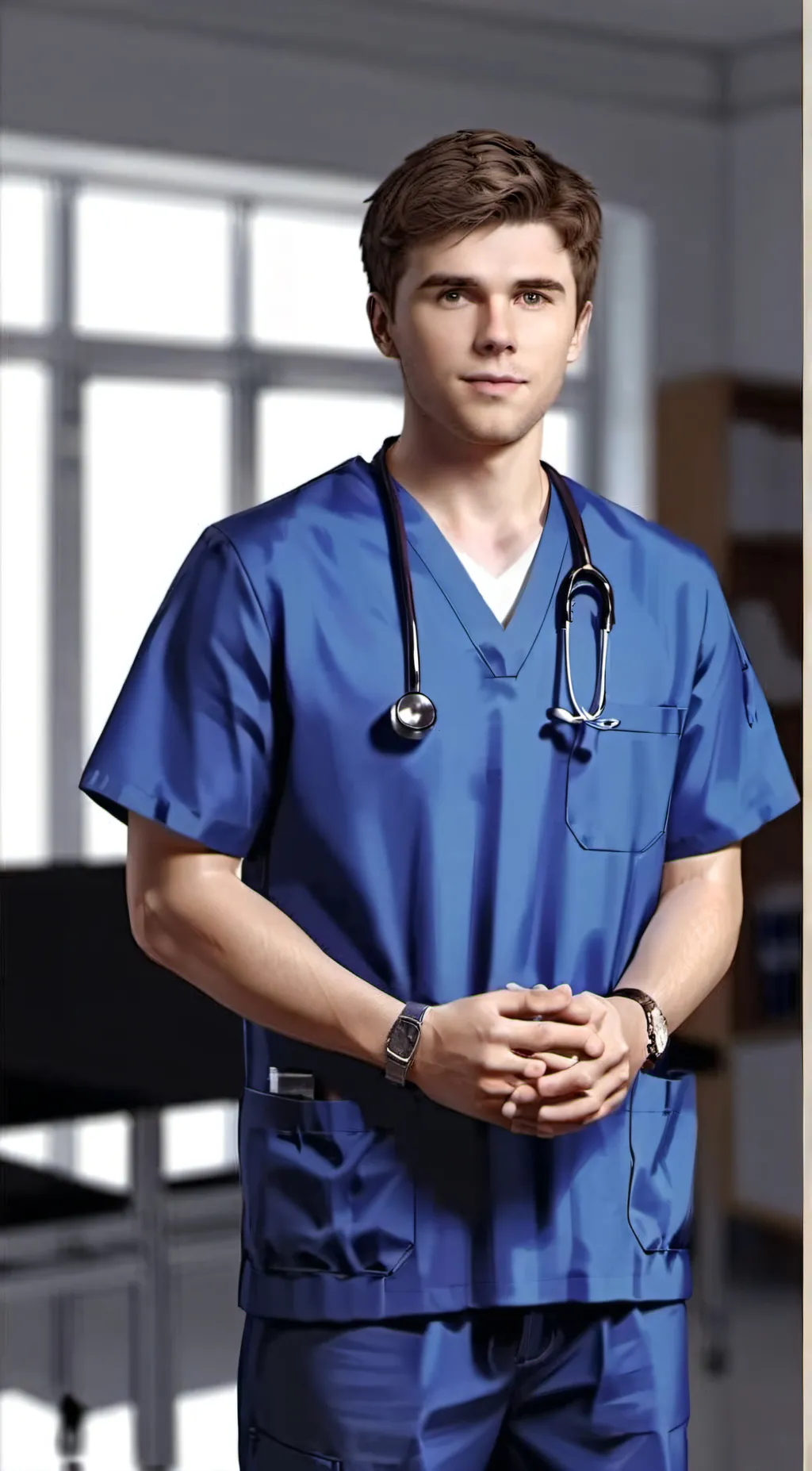 ai character: The good road trip background