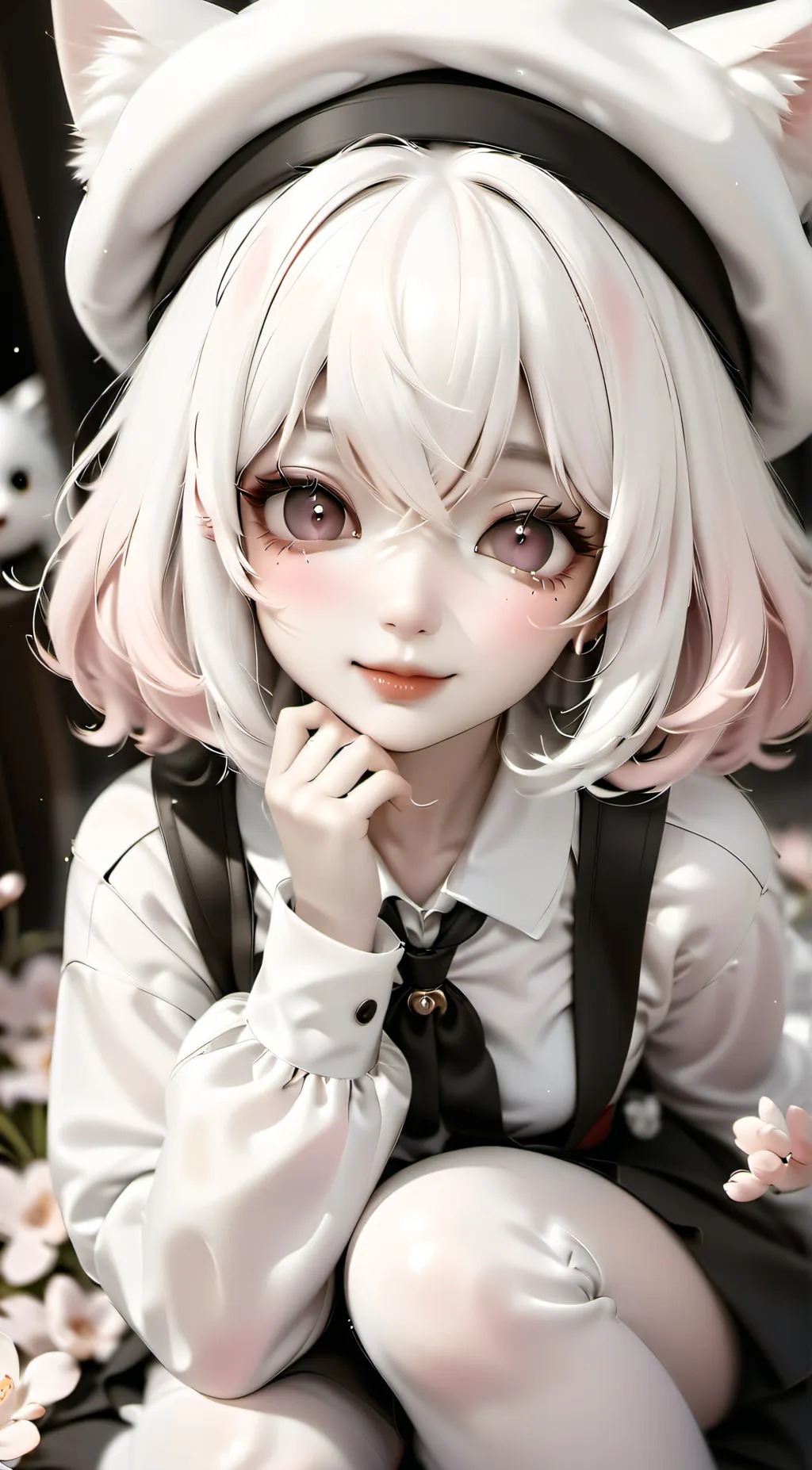 ai character: Luna background