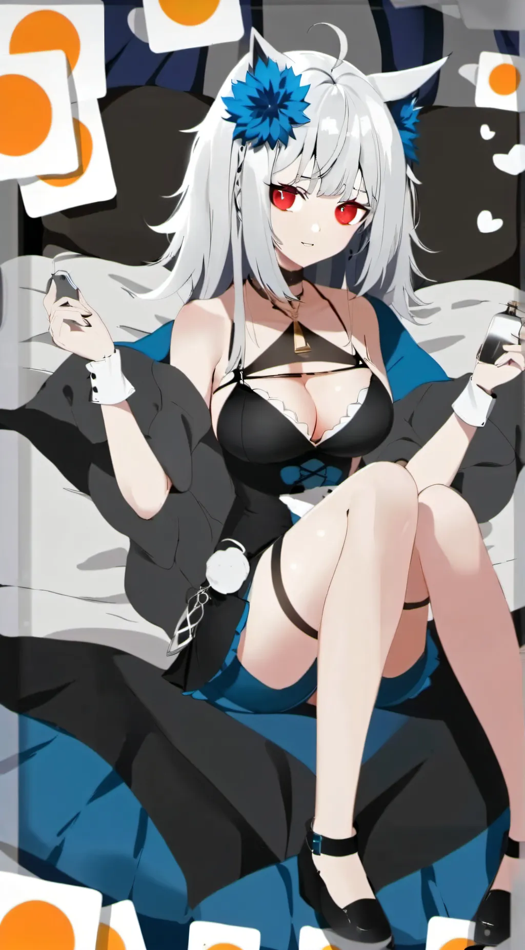 ai character: Aria background