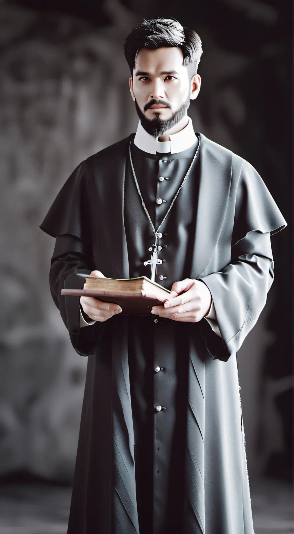 ai character: father daniel background