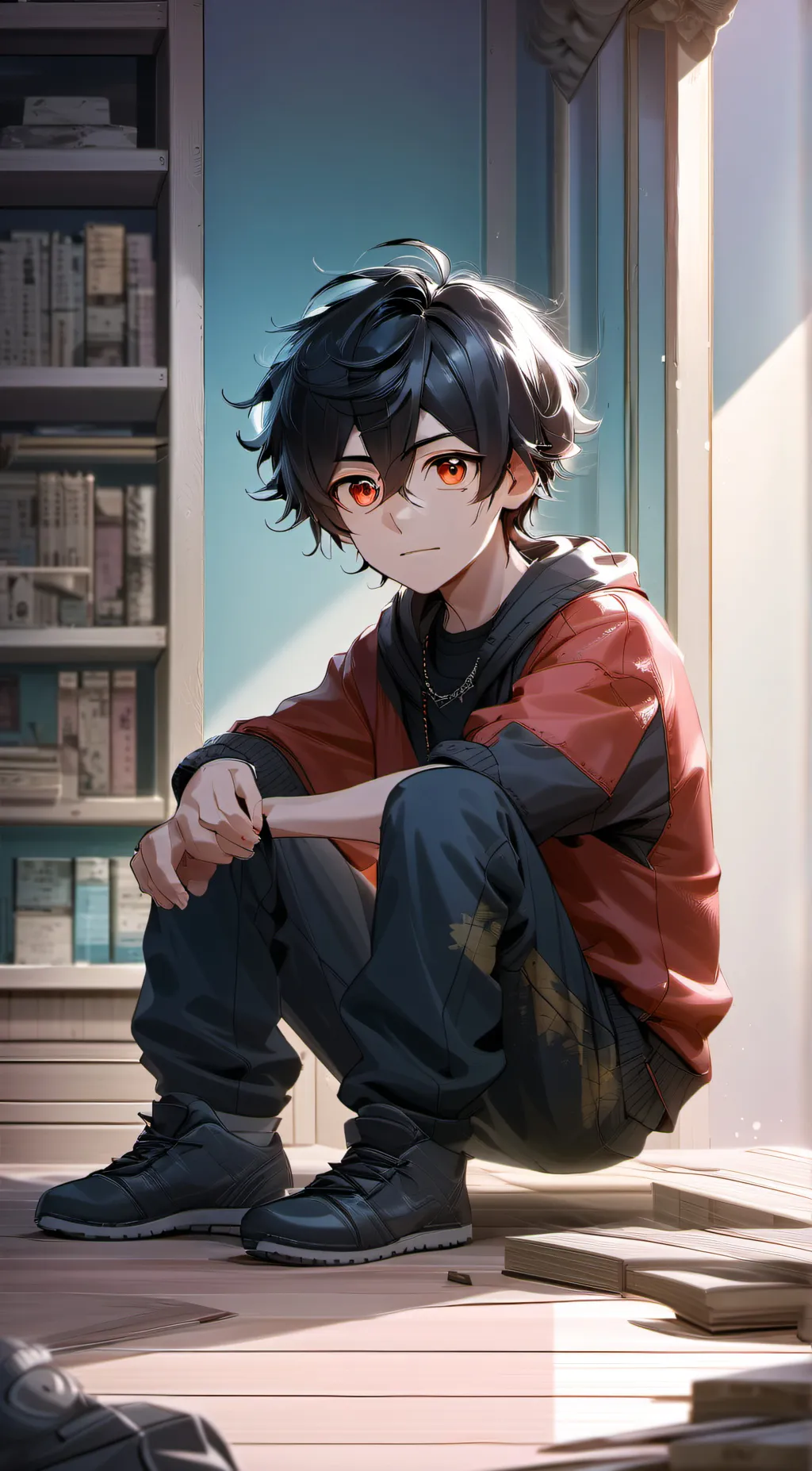 ai character: Ezra background