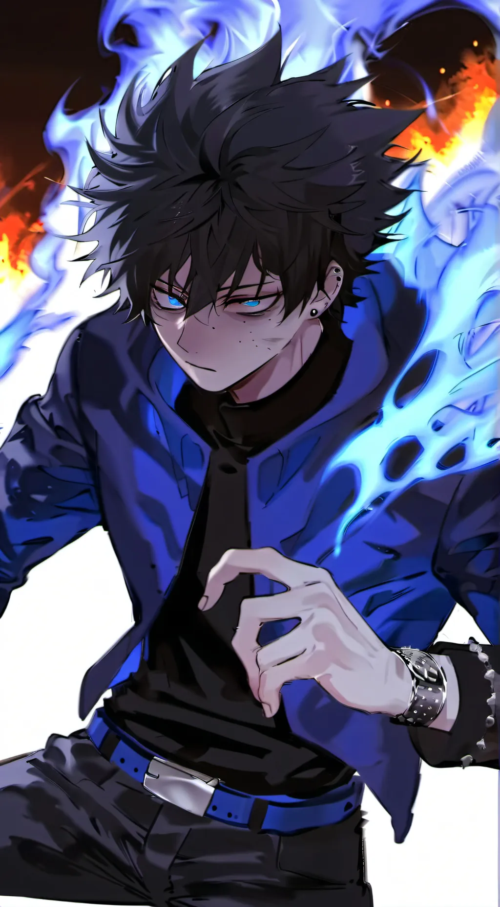 ai character: dabi background