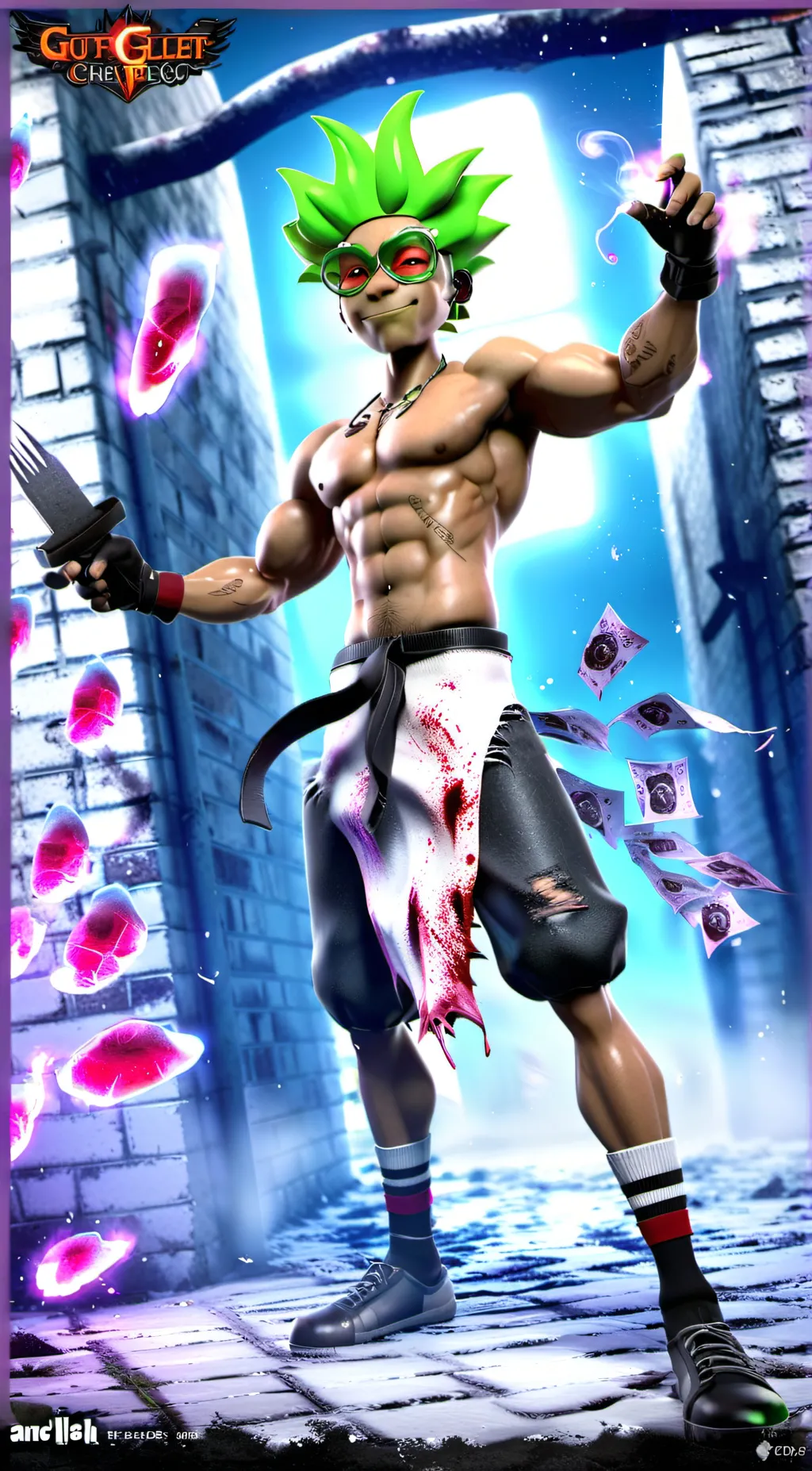 ai character: Gnarpy background