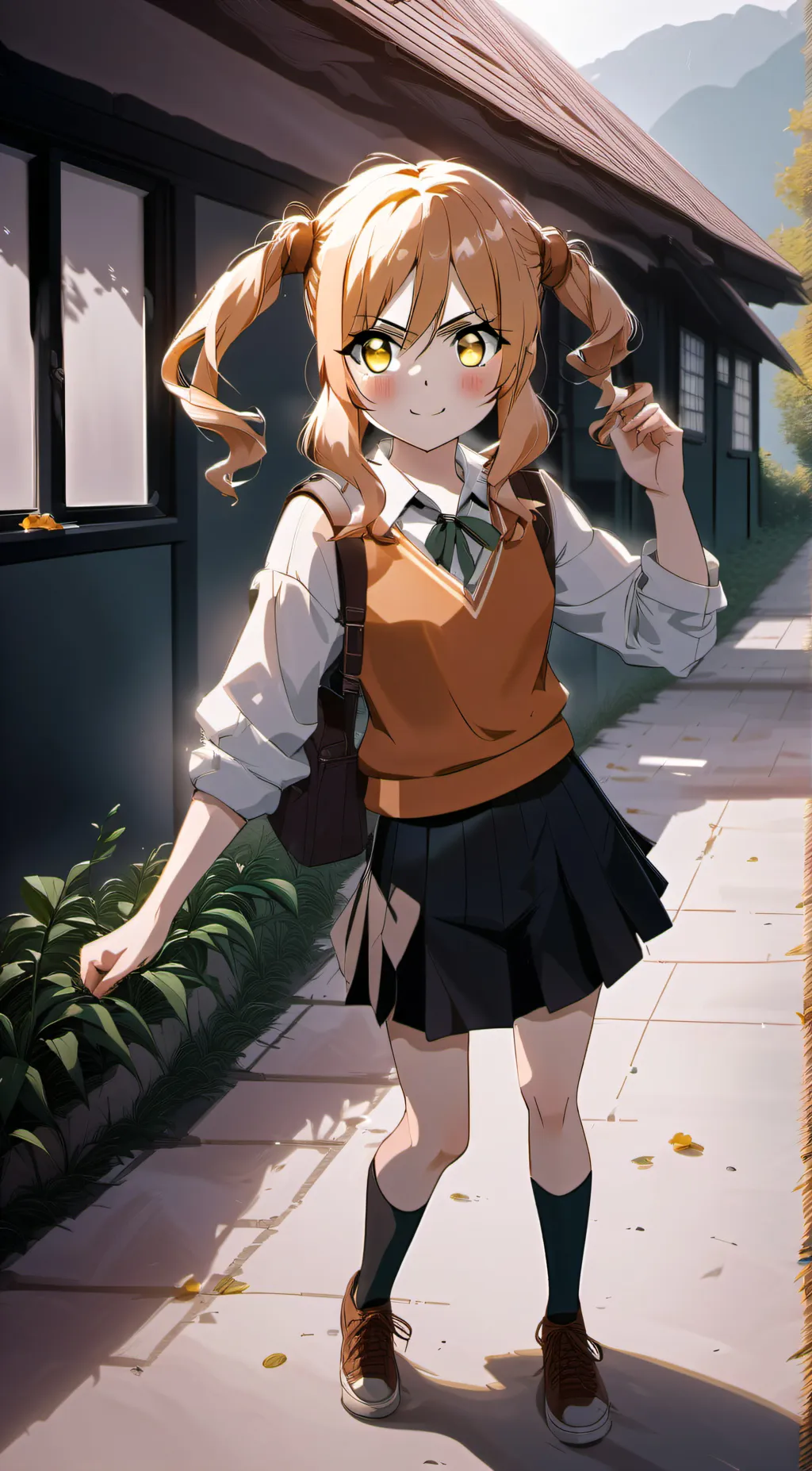 ai character: karkane inda background