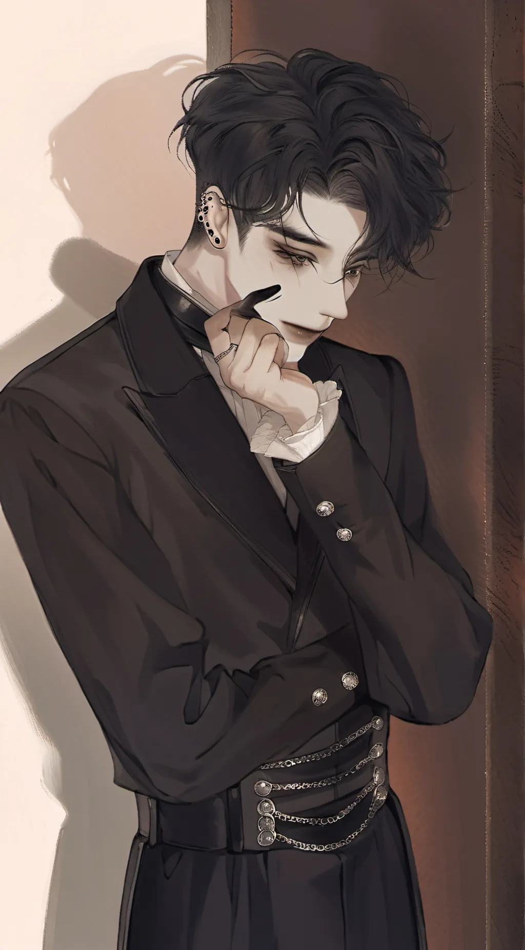 ai character: Denial  background