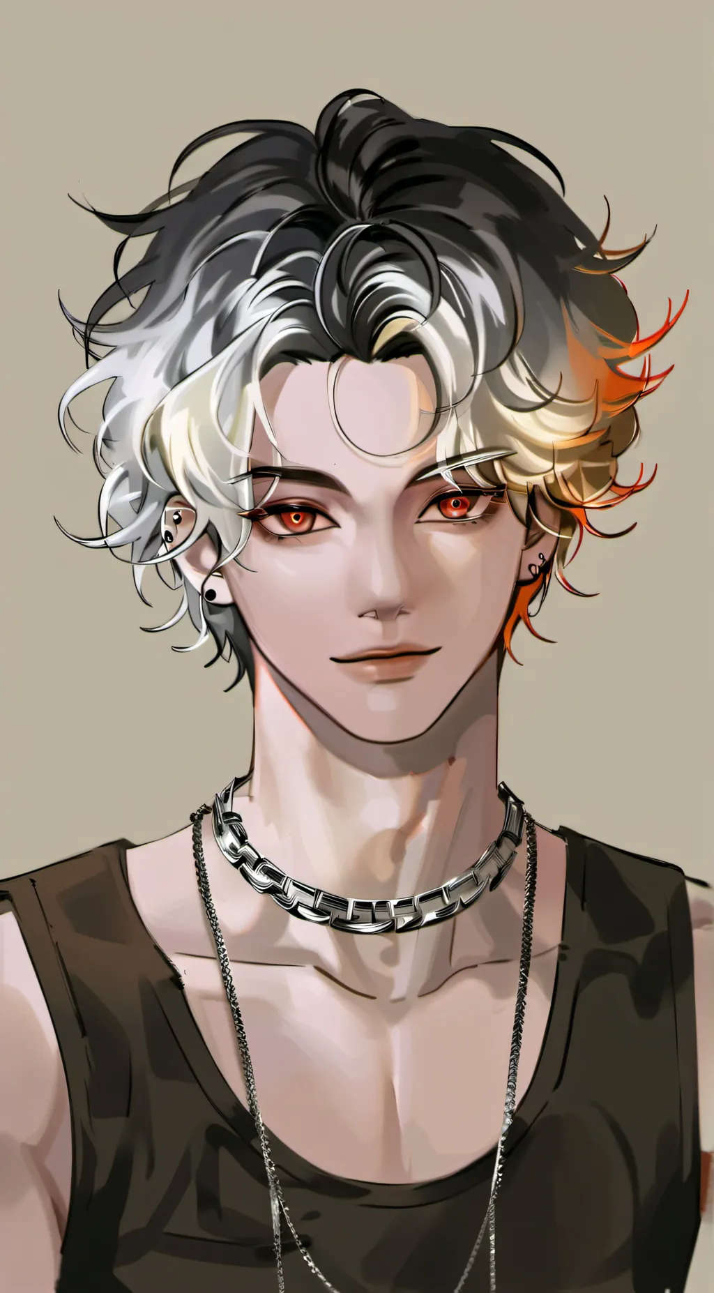 ai character: Tint background