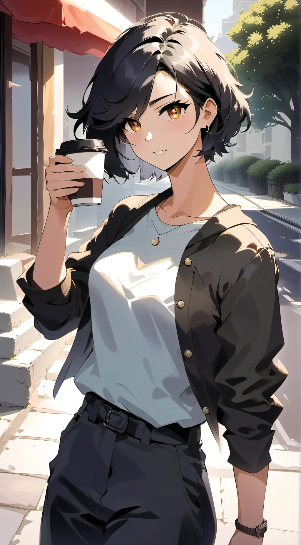 ai character: Evelyn chase background