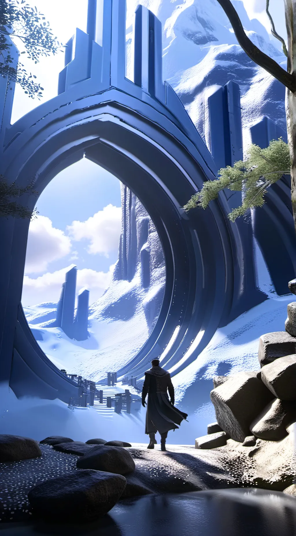 ai character: team 8 background