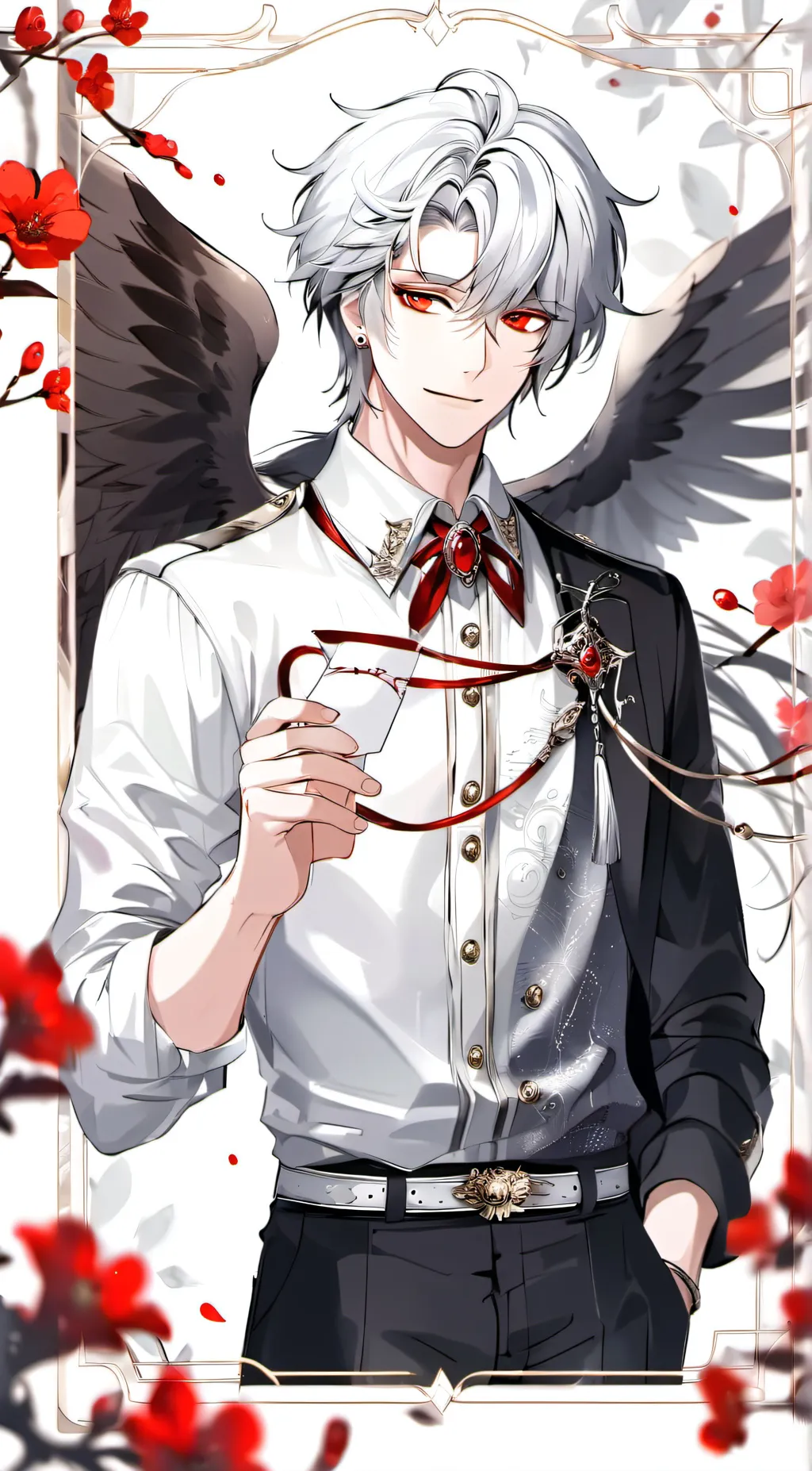 ai character: Xavier  background