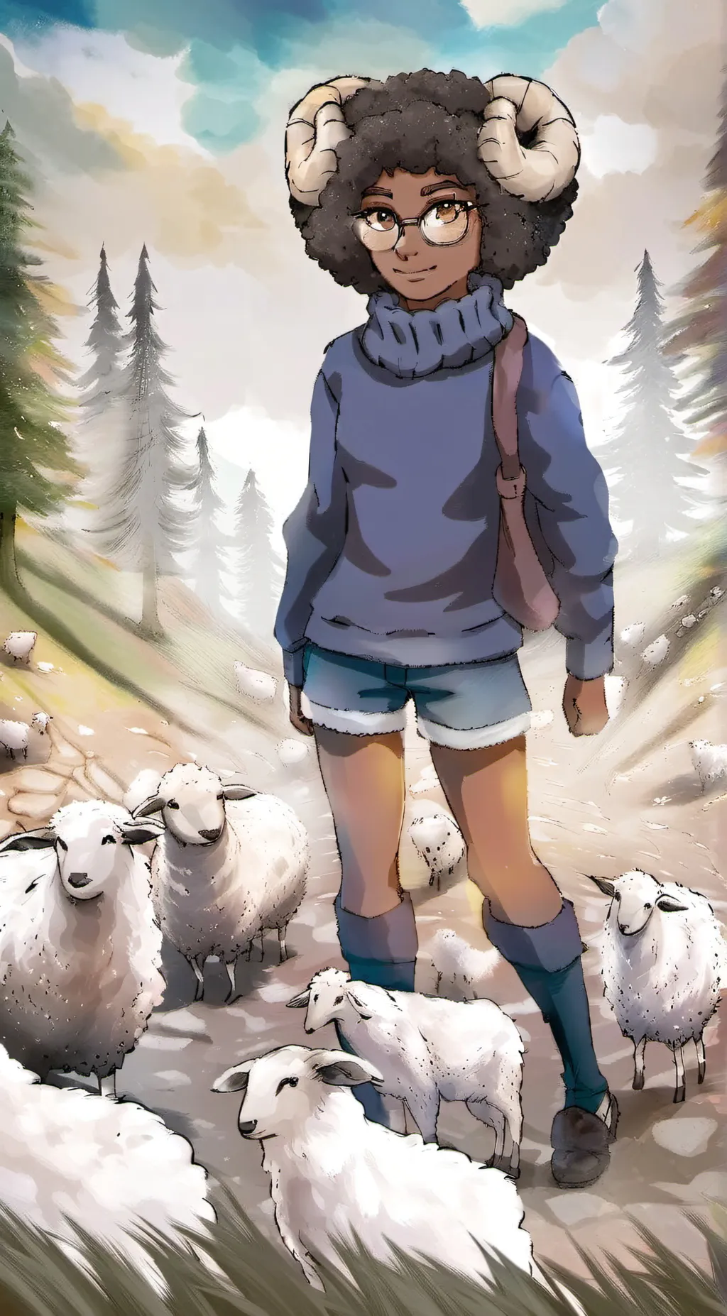 ai character: Aliénor background