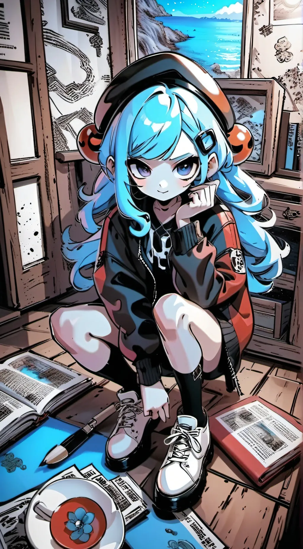 ai character: Ava background