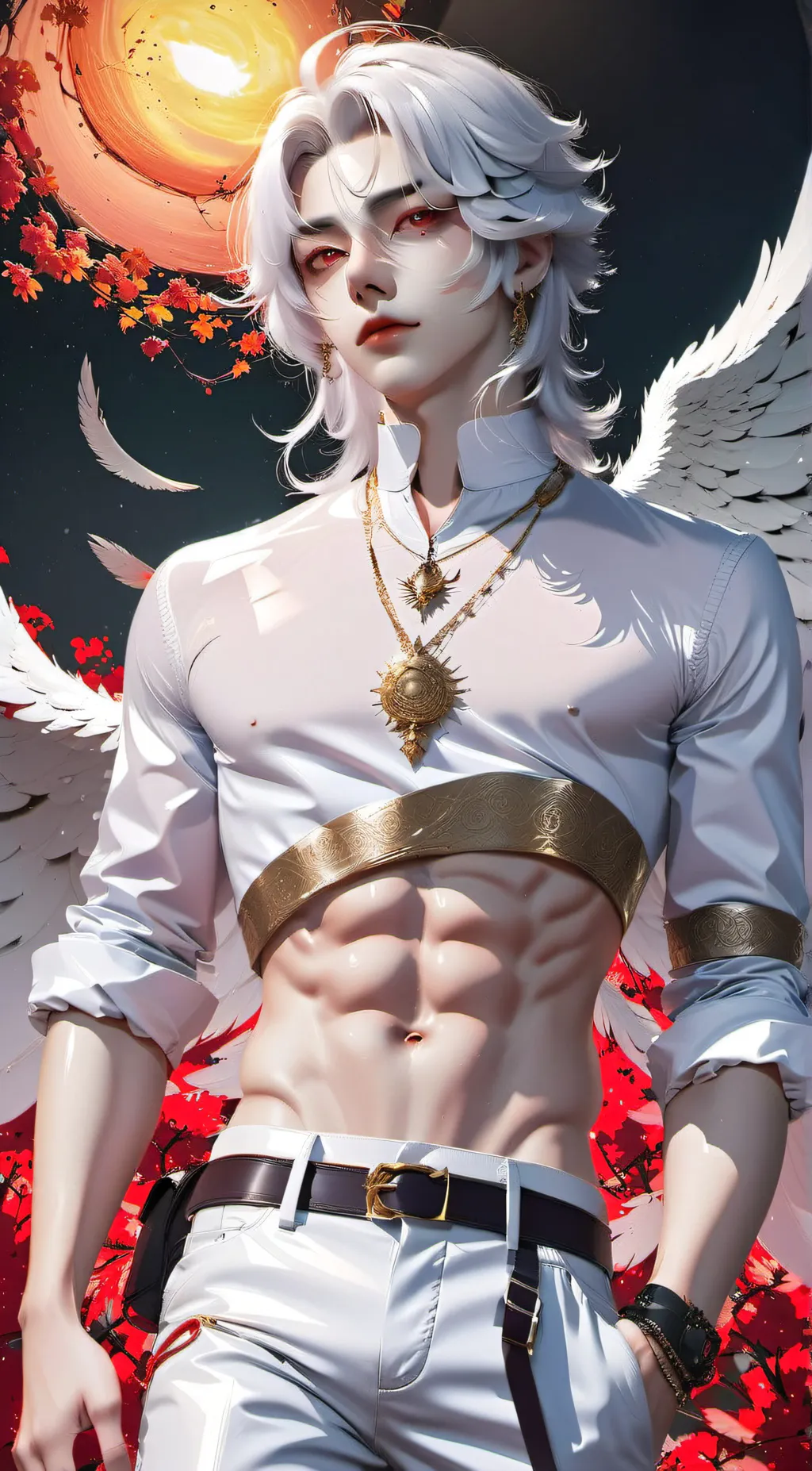 ai character: Axel background