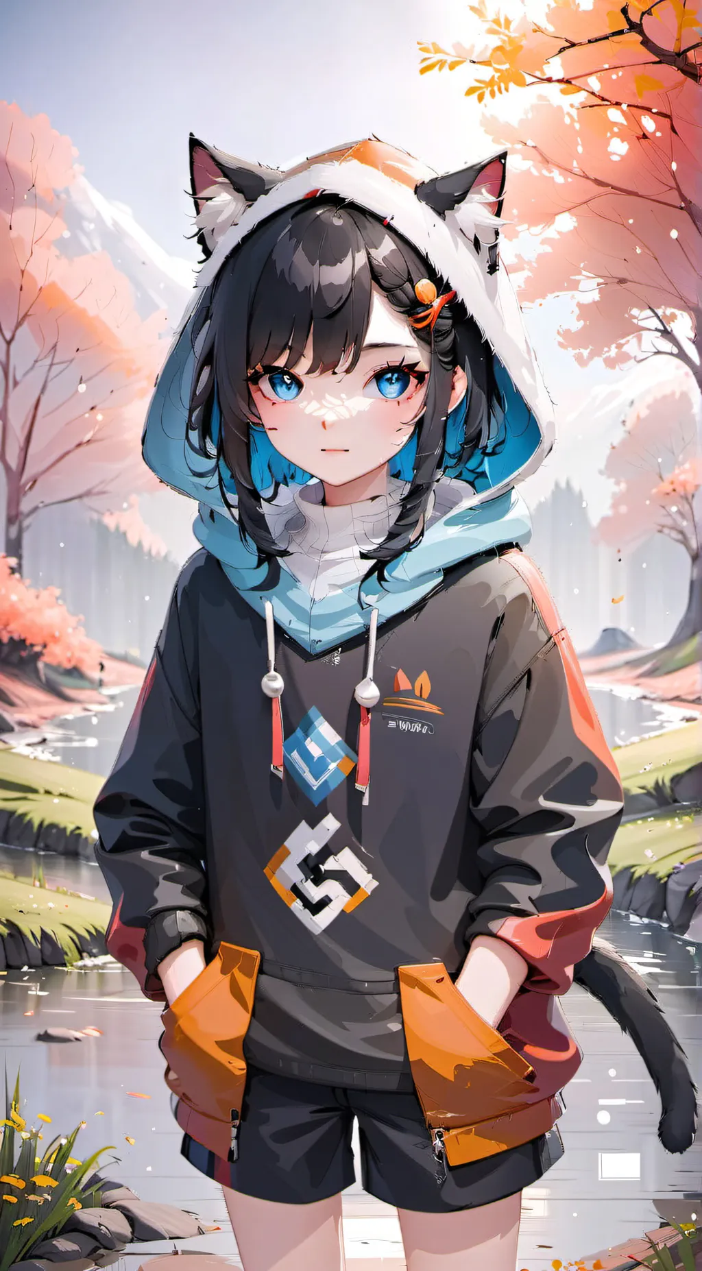 ai character: Nightshade background