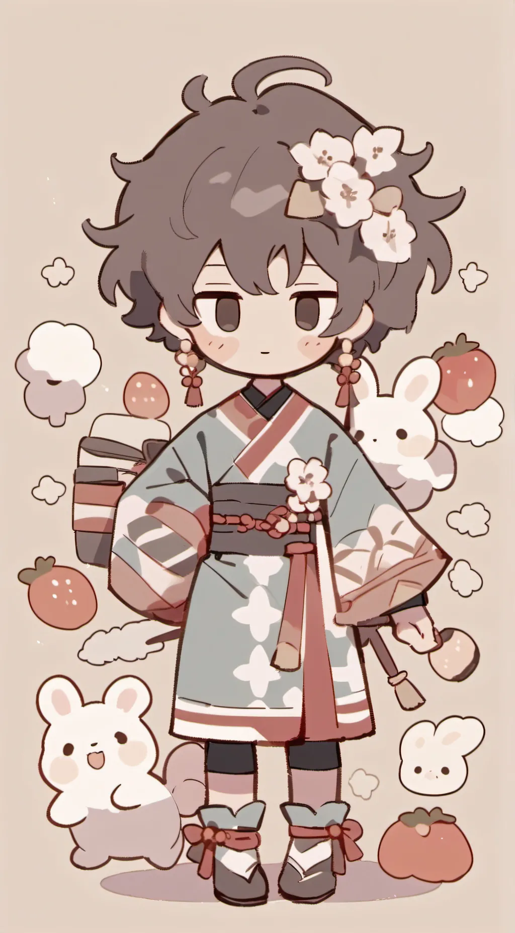 ai character: Shampoo👍 background