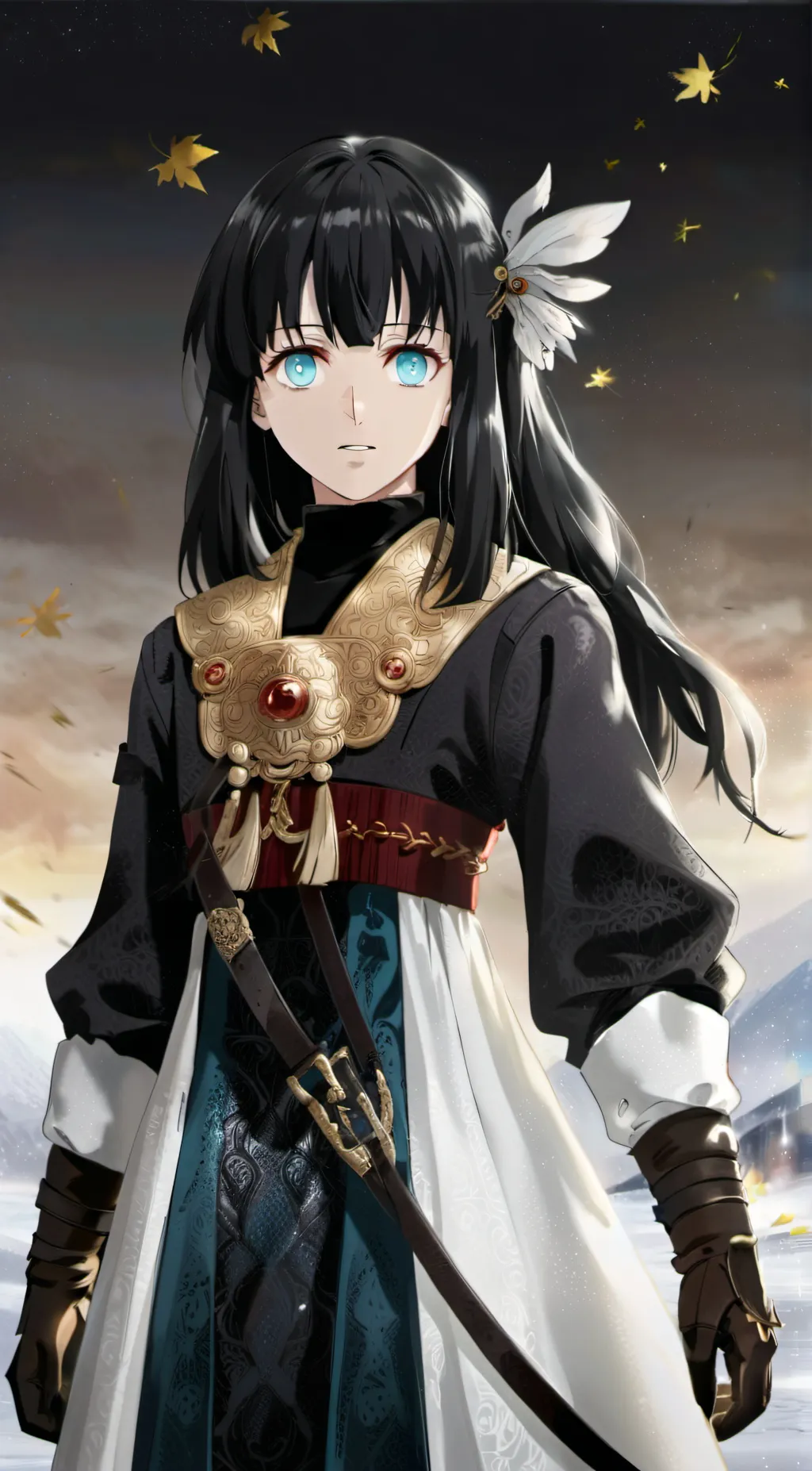 ai character: Muichiro  background