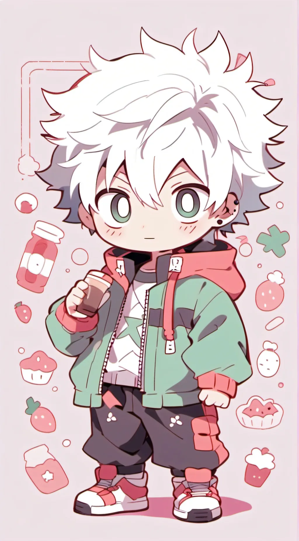 ai character: kutsuki Bakugo background