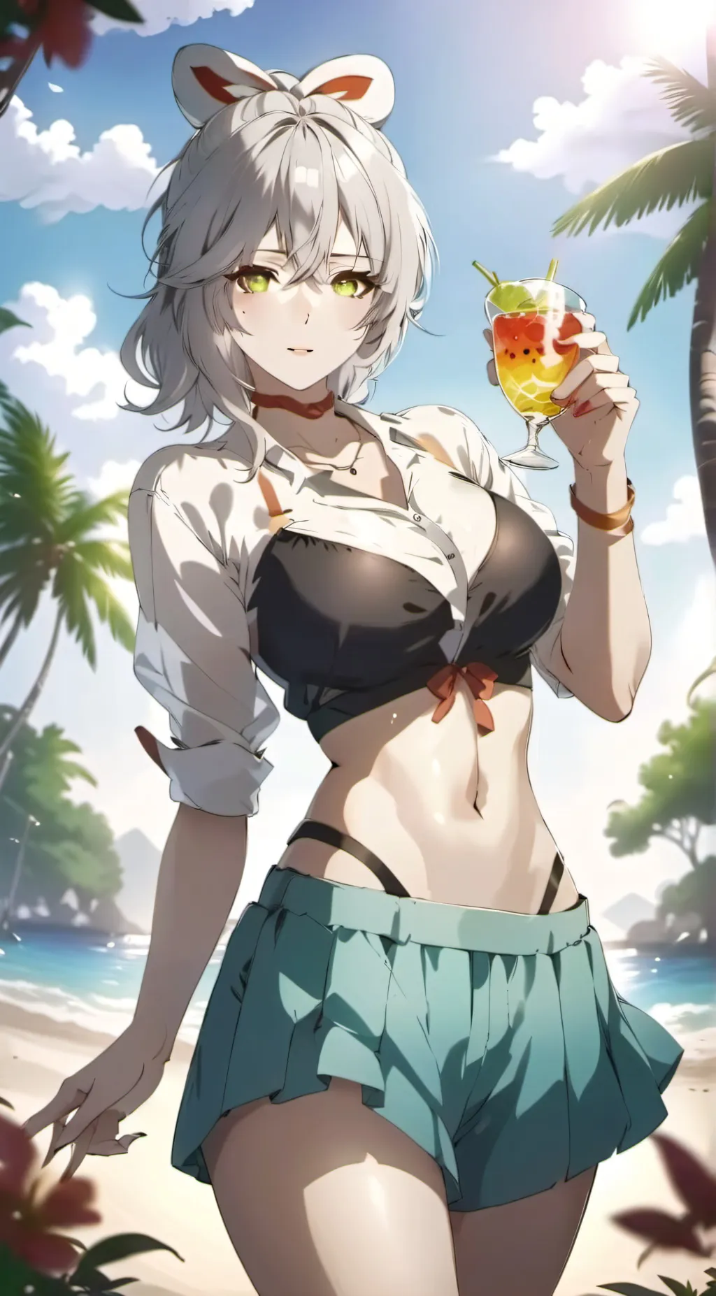 ai character: ashe  background