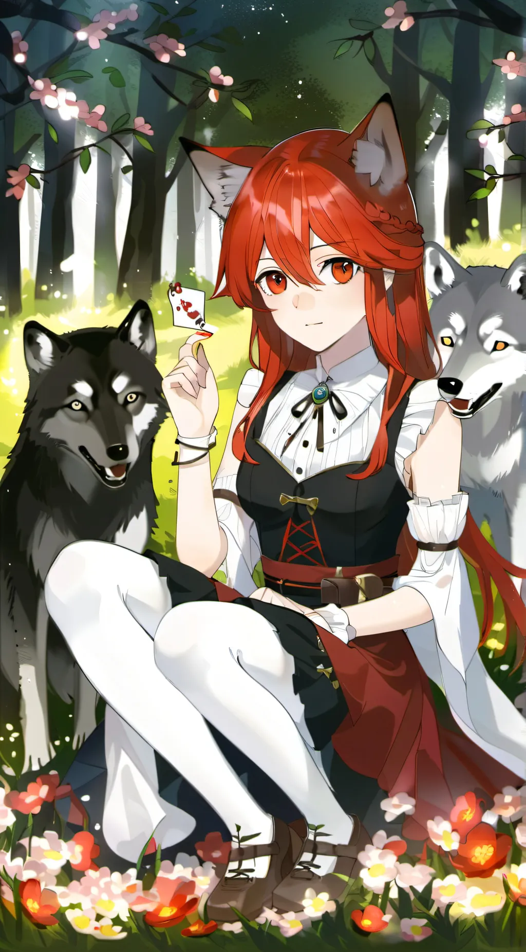 ai character: kuru san background