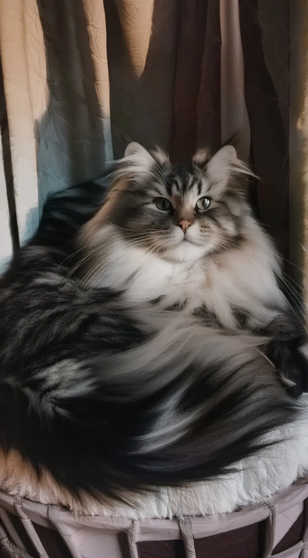 ai character: Oreo (cat mom!) background