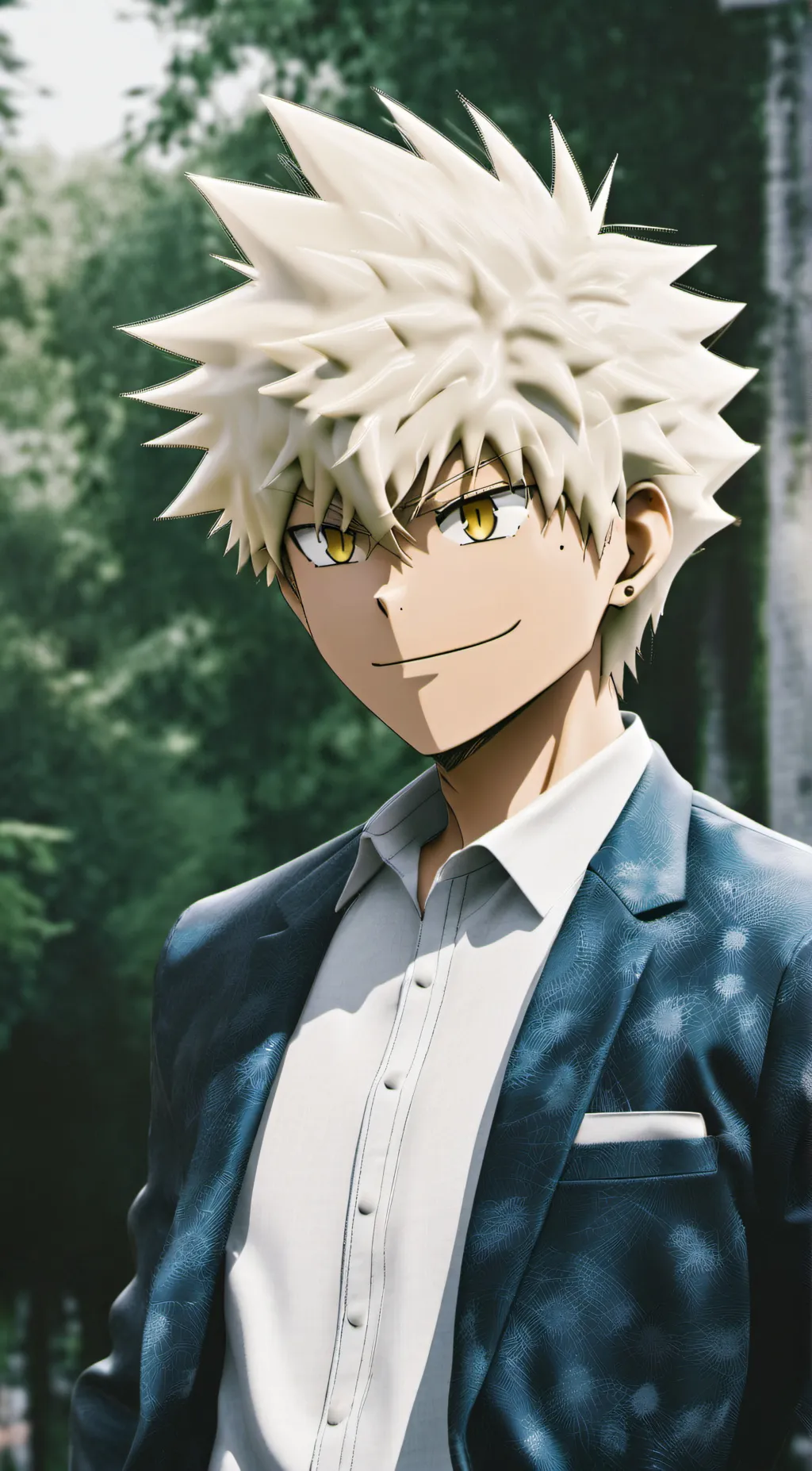 ai character: 바쿠고 bakugo background