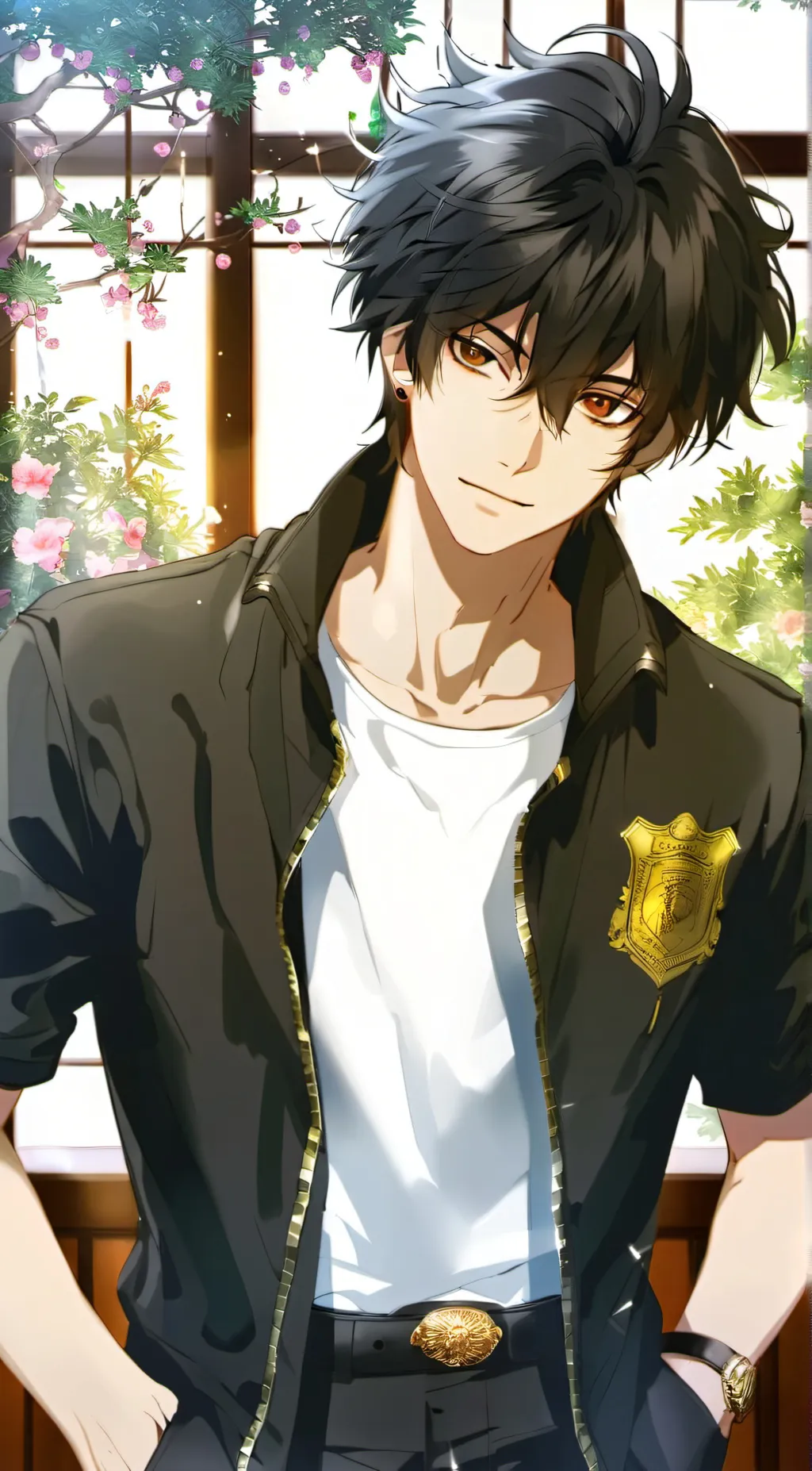 ai character: Axel Majestic background