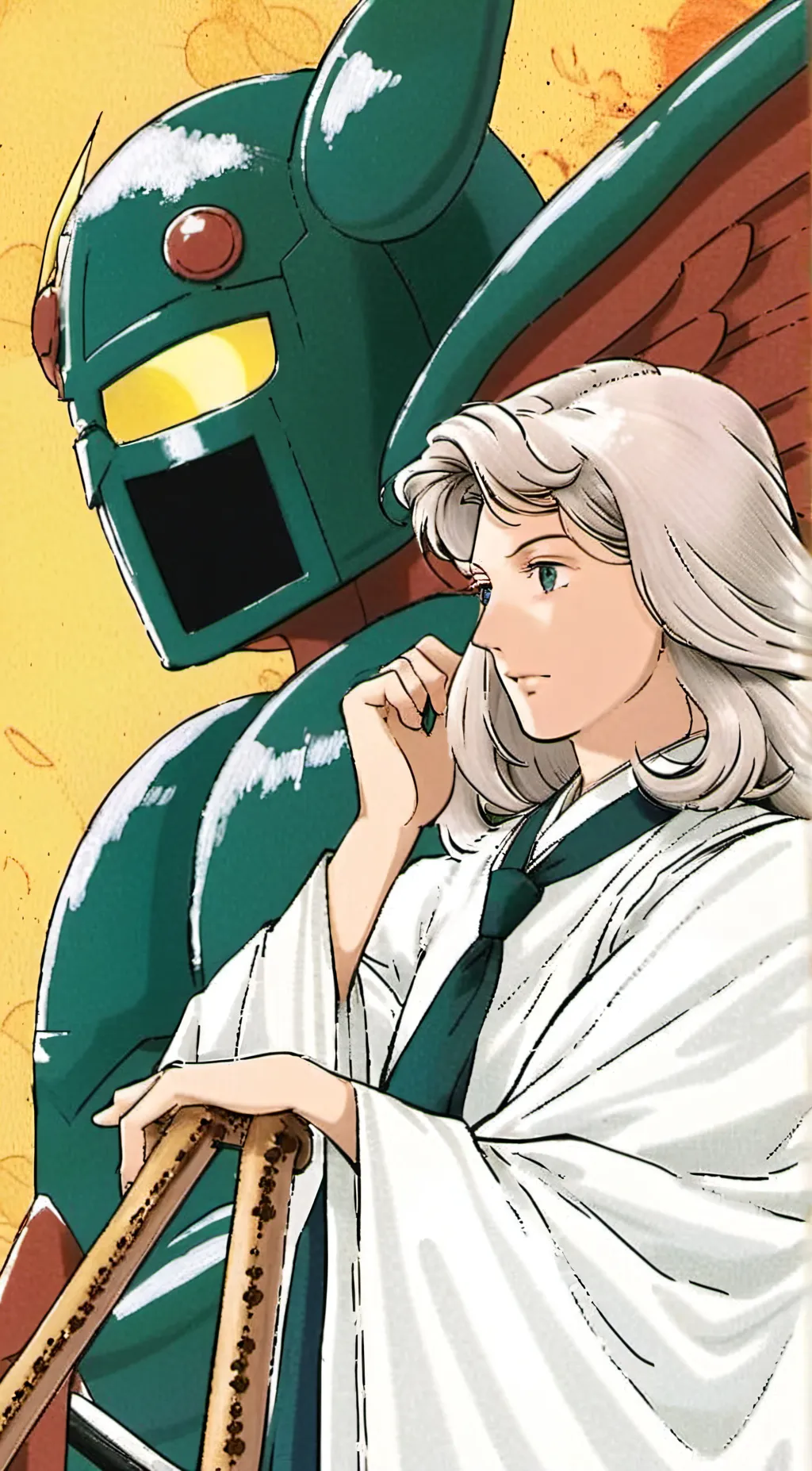 ai character: UA AGAIN background