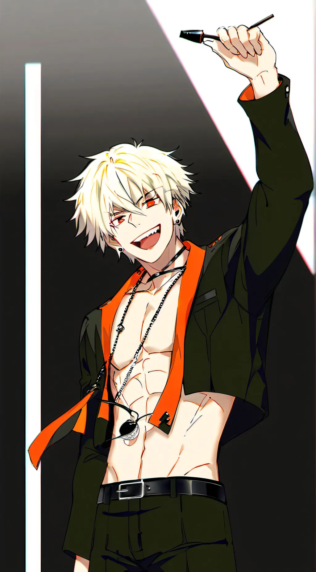 ai character: Bakugo background