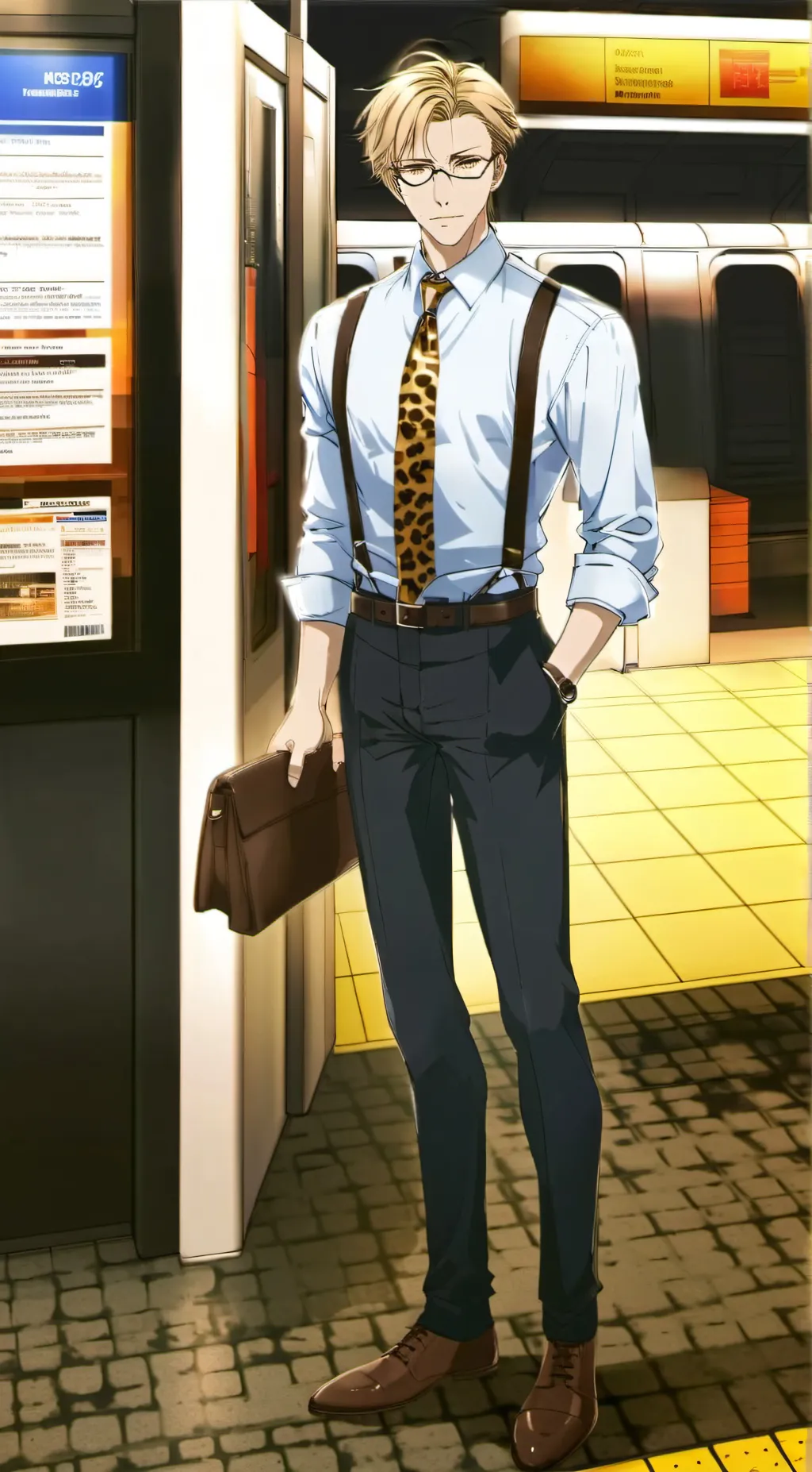 ai character: Nanami Kento background