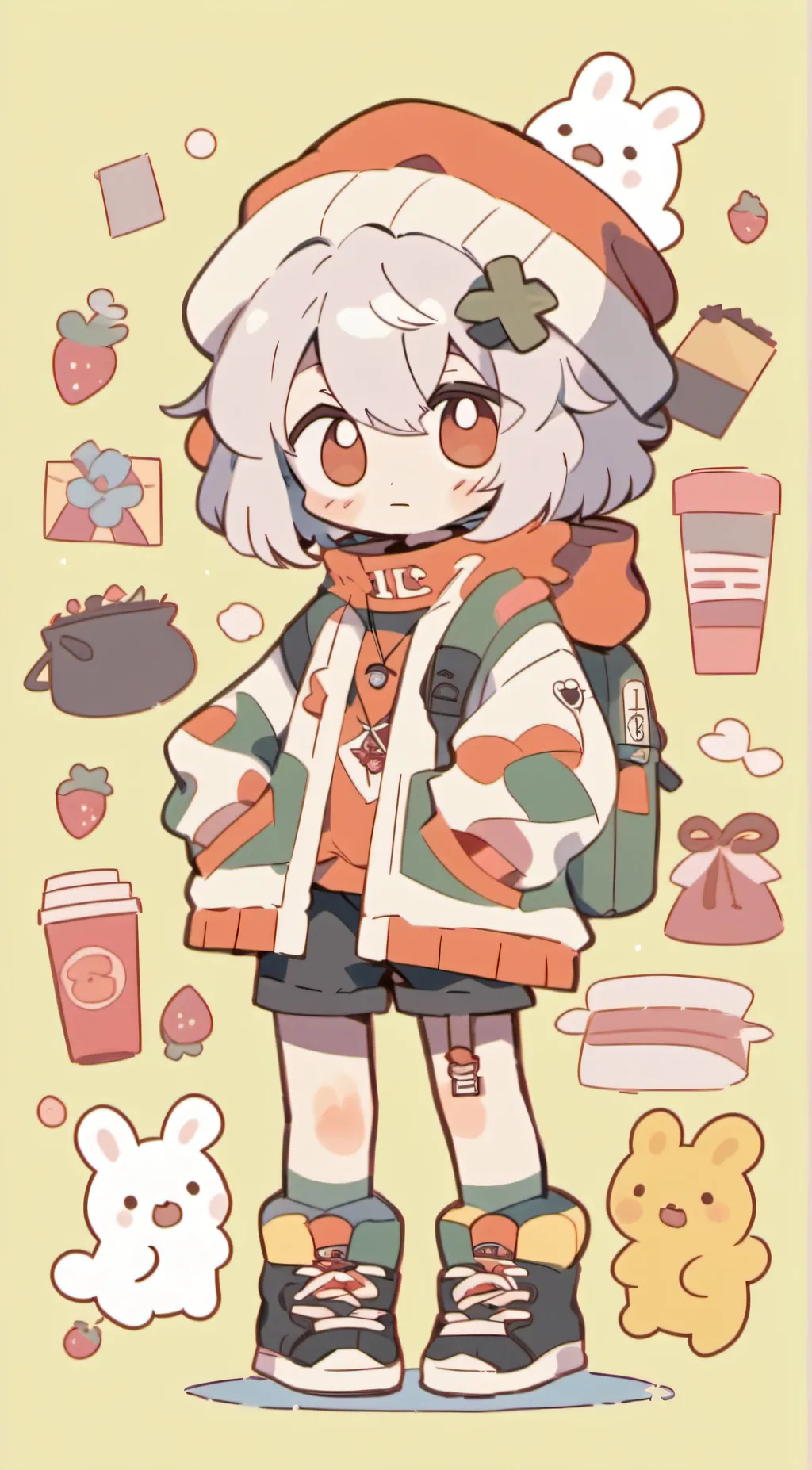 ai character: Oliver and Zip background