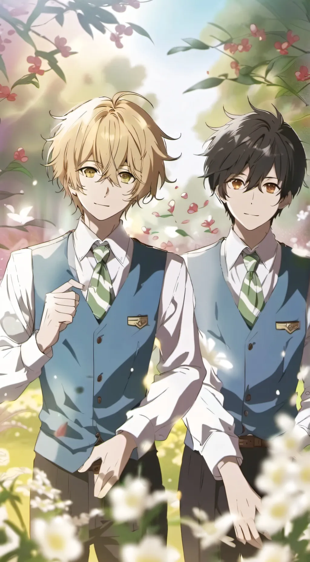 ai character: alex & liam background