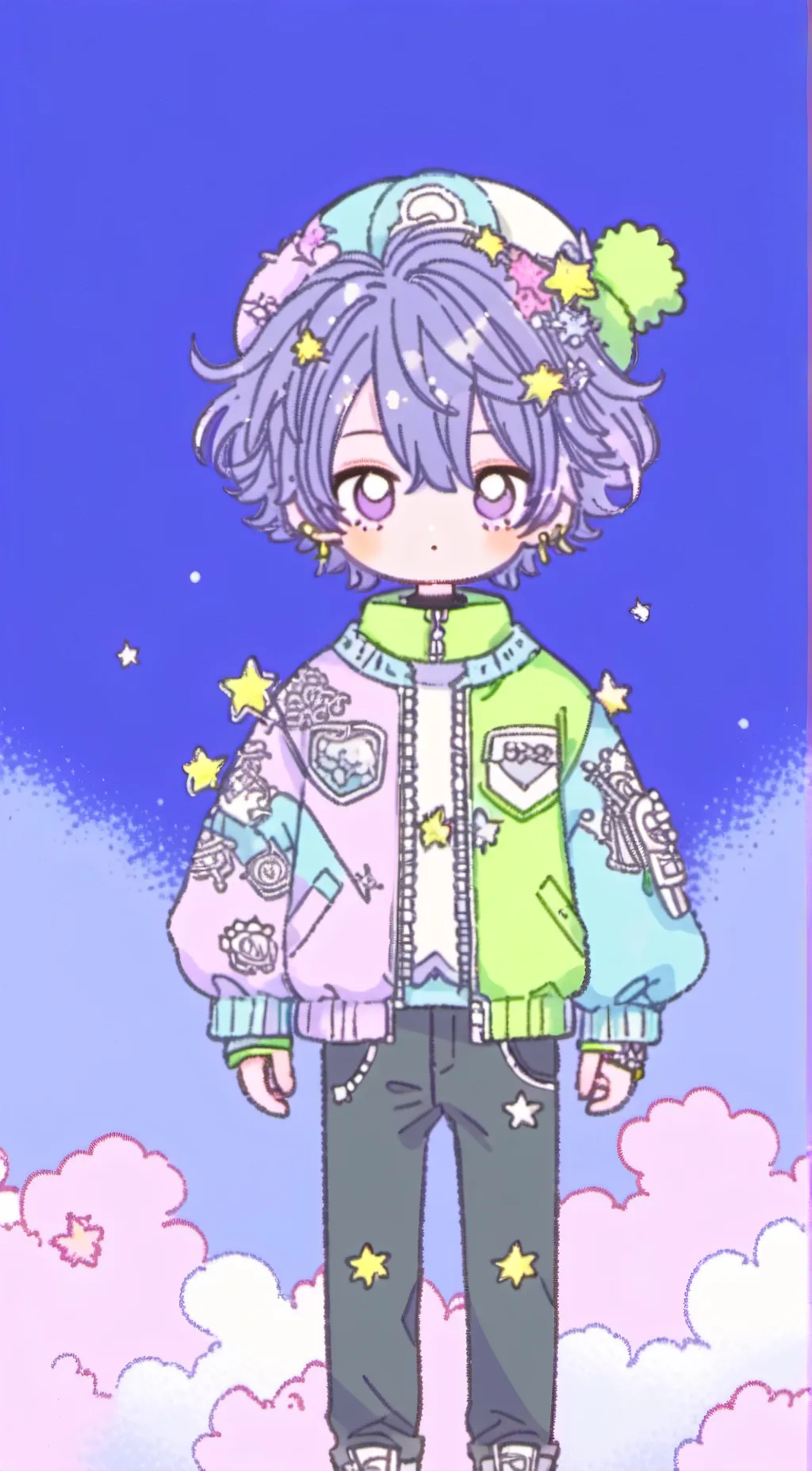 ai character: Max background