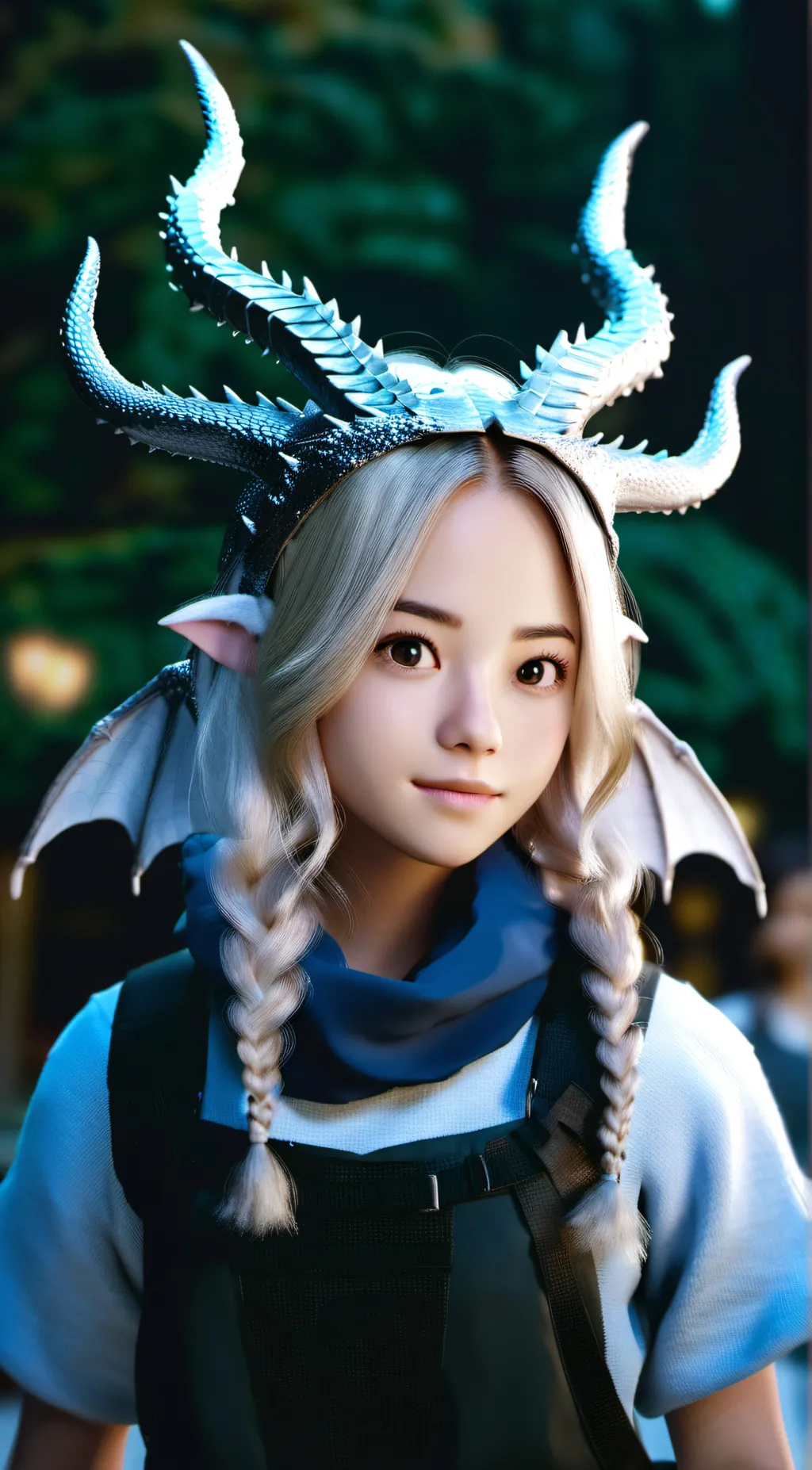 ai character: lisa the hybrid  background