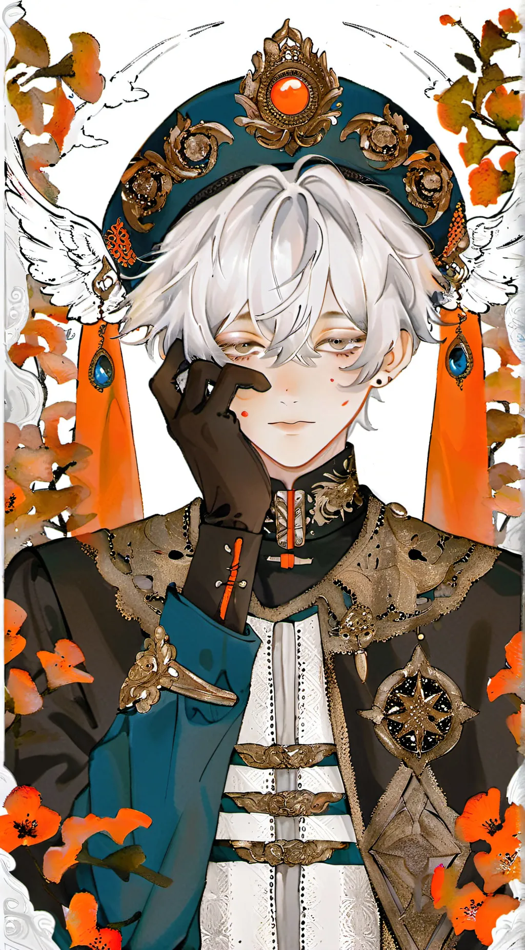 ai character: Sky background