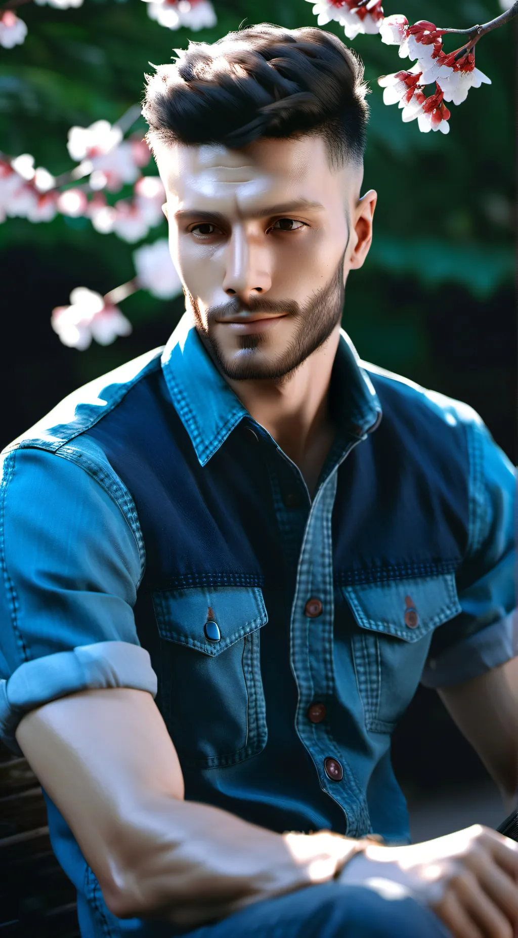 ai character: asher background