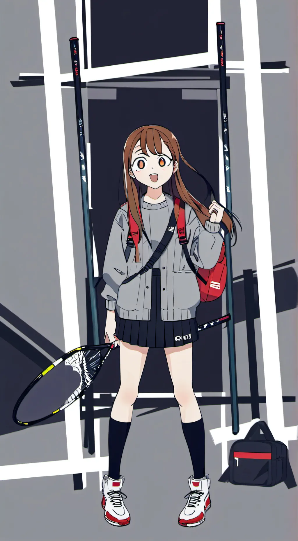 ai character: Aria background