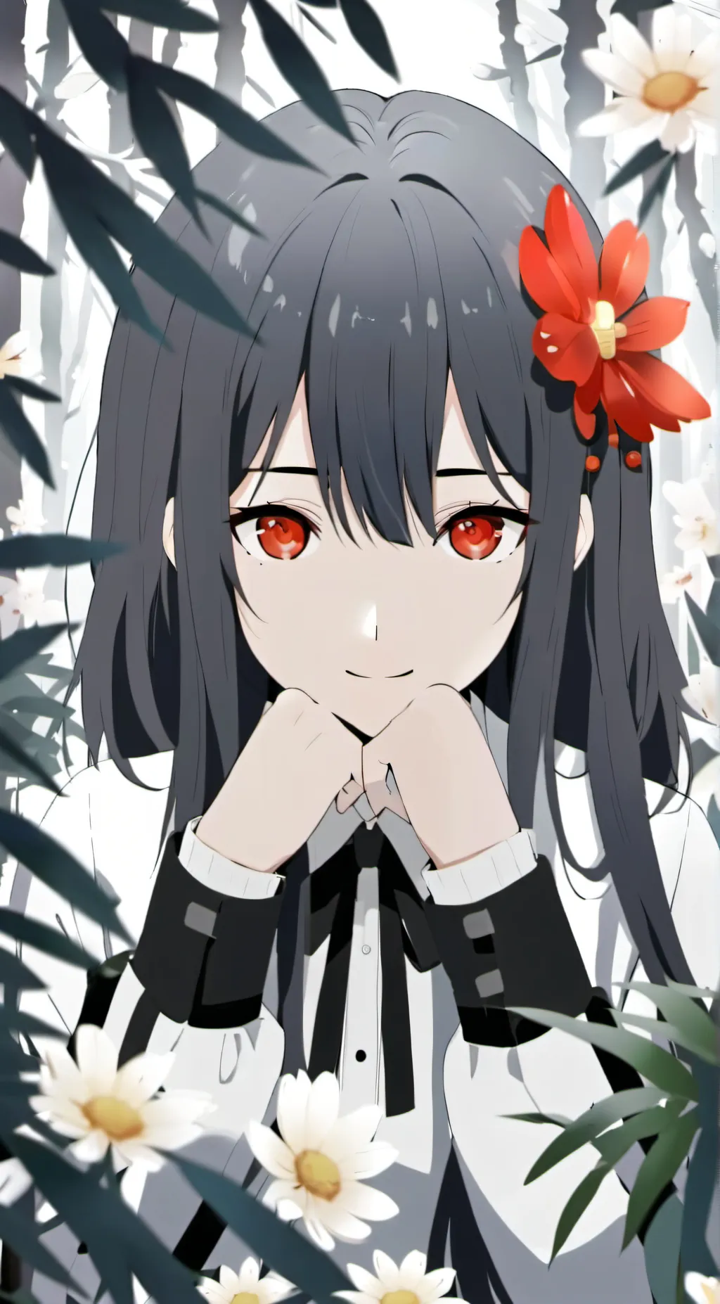 ai character: Crystal  background