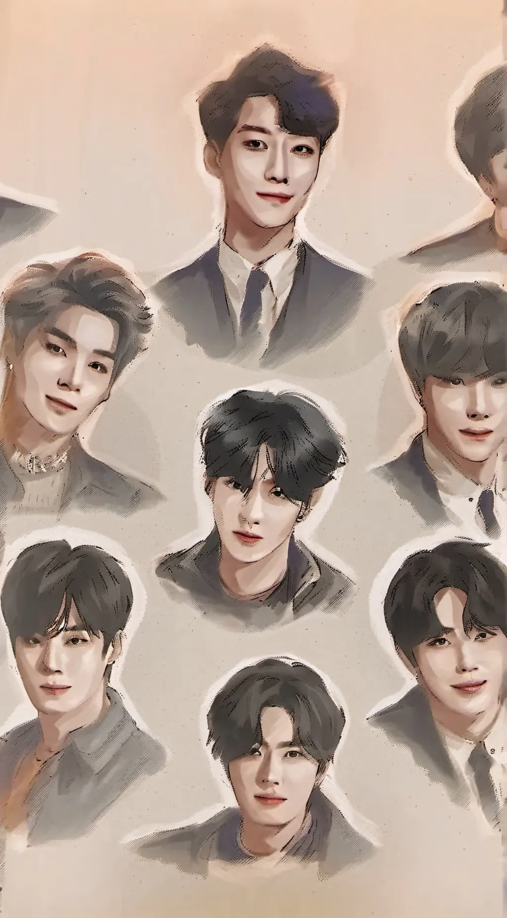 ai character: 💜ᗷTS⟭⟬💜 background