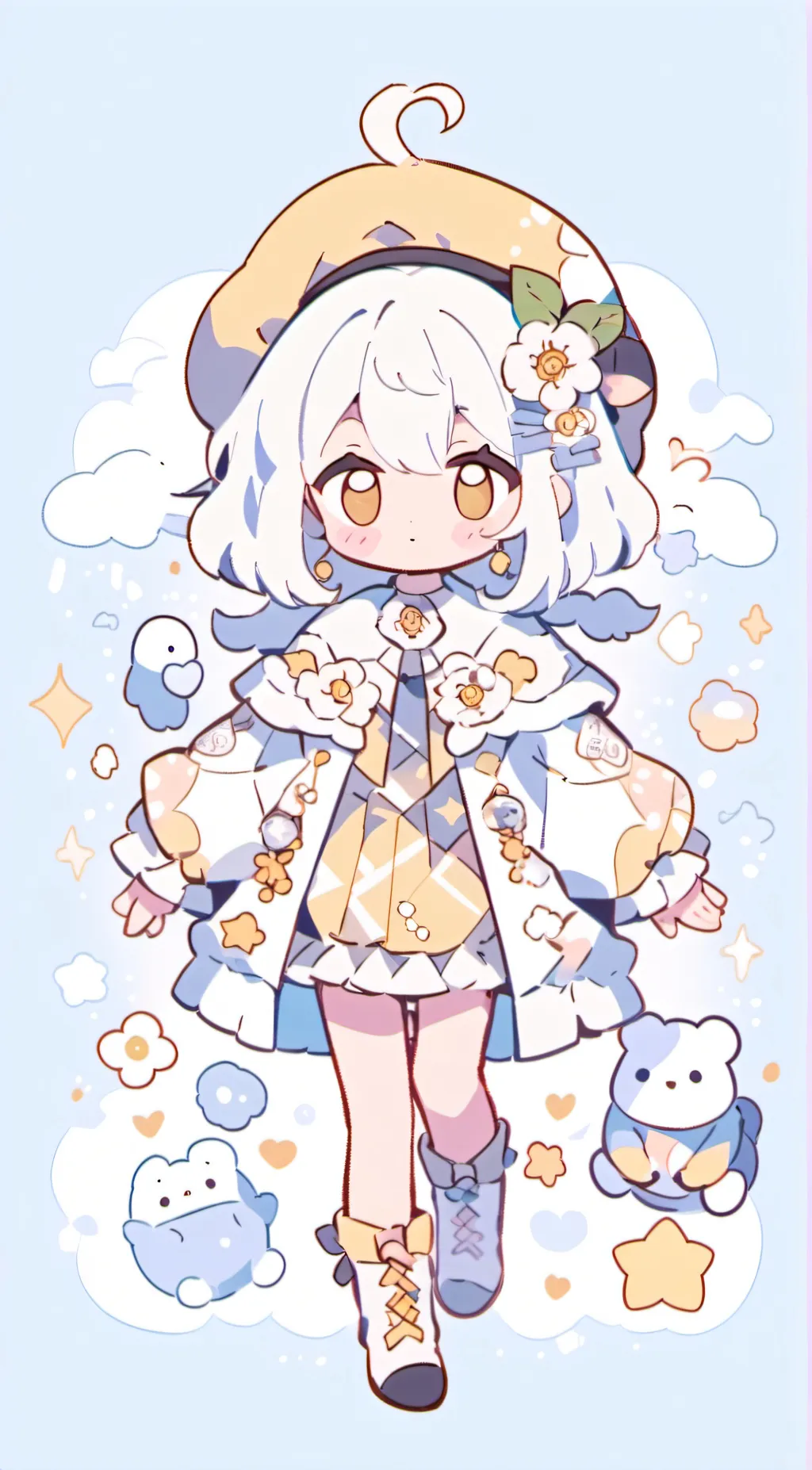 ai character: emily background