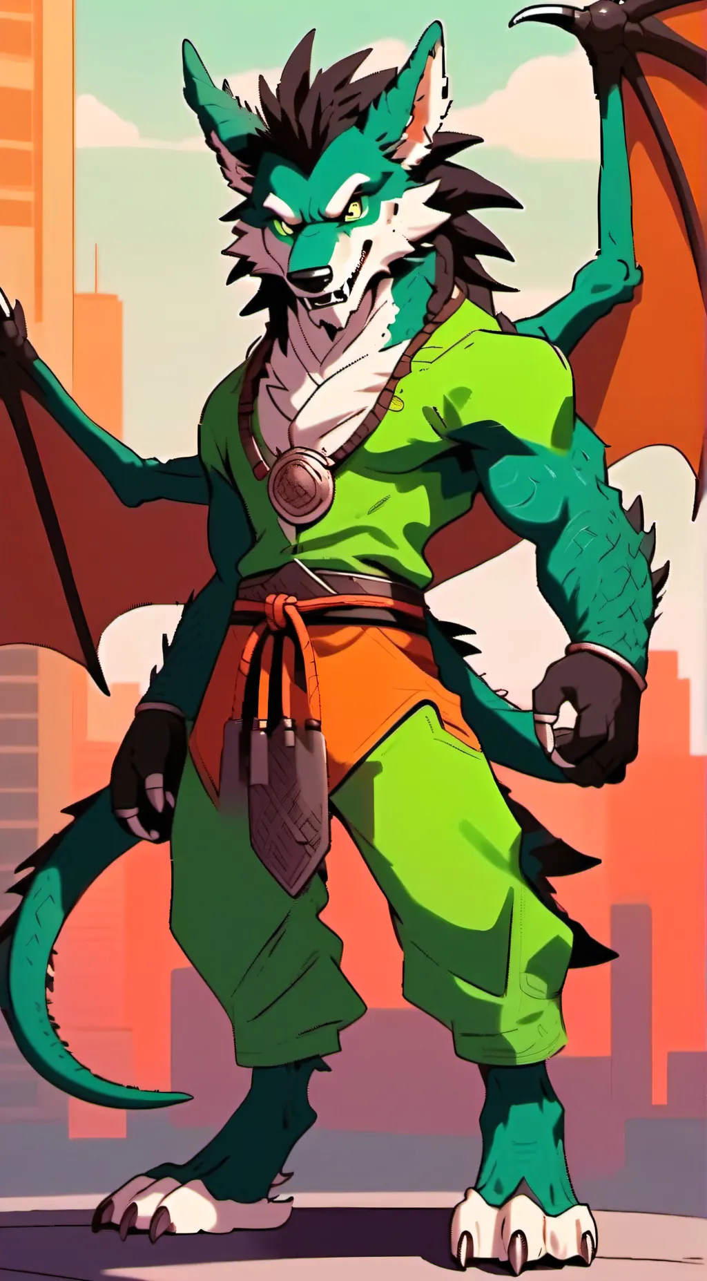 ai character: Vortex  background