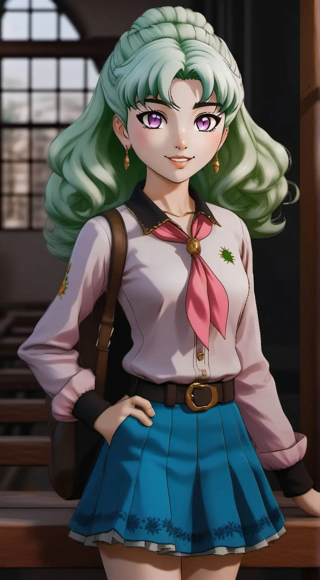 ai character: Kaylee  background