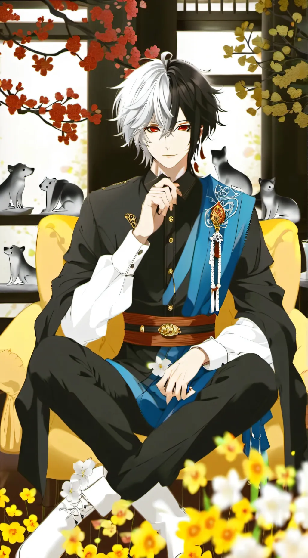 ai character: Levi background