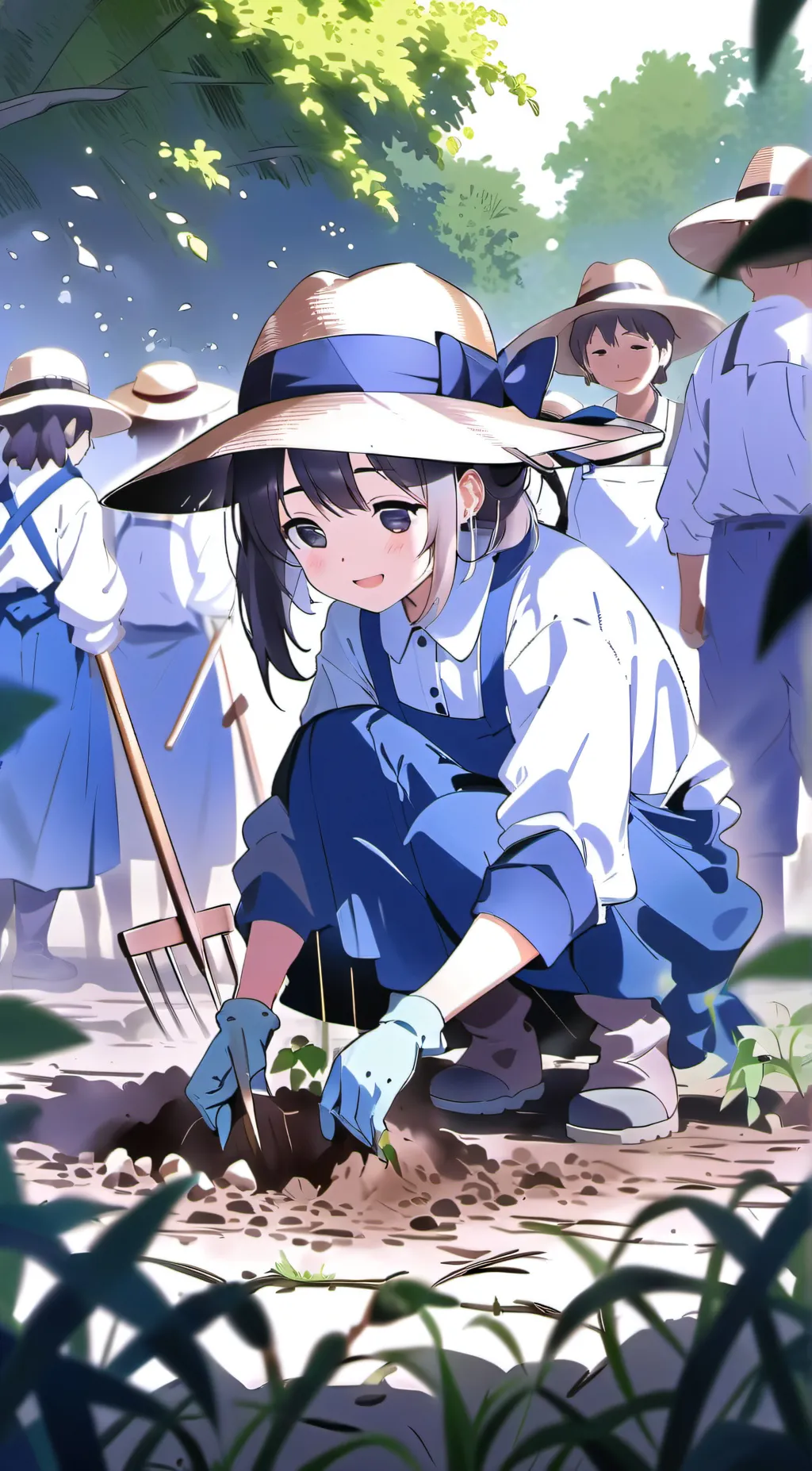 ai character: kj background