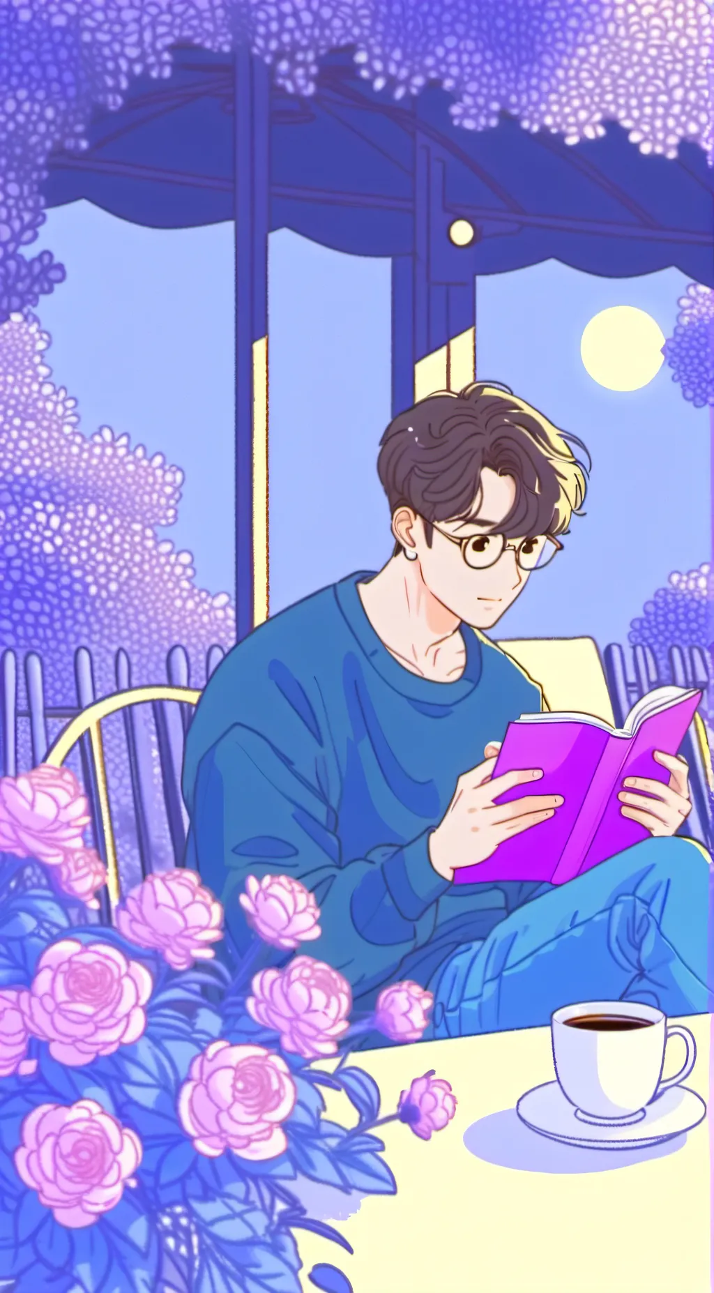 ai character: lov vs pro hero's background