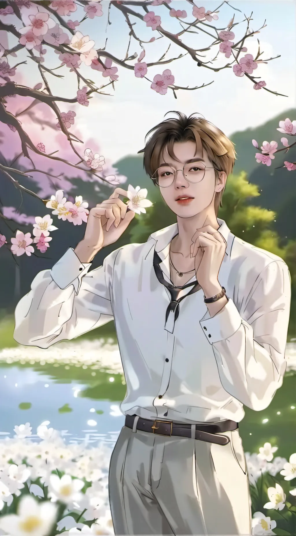 ai character: Max background