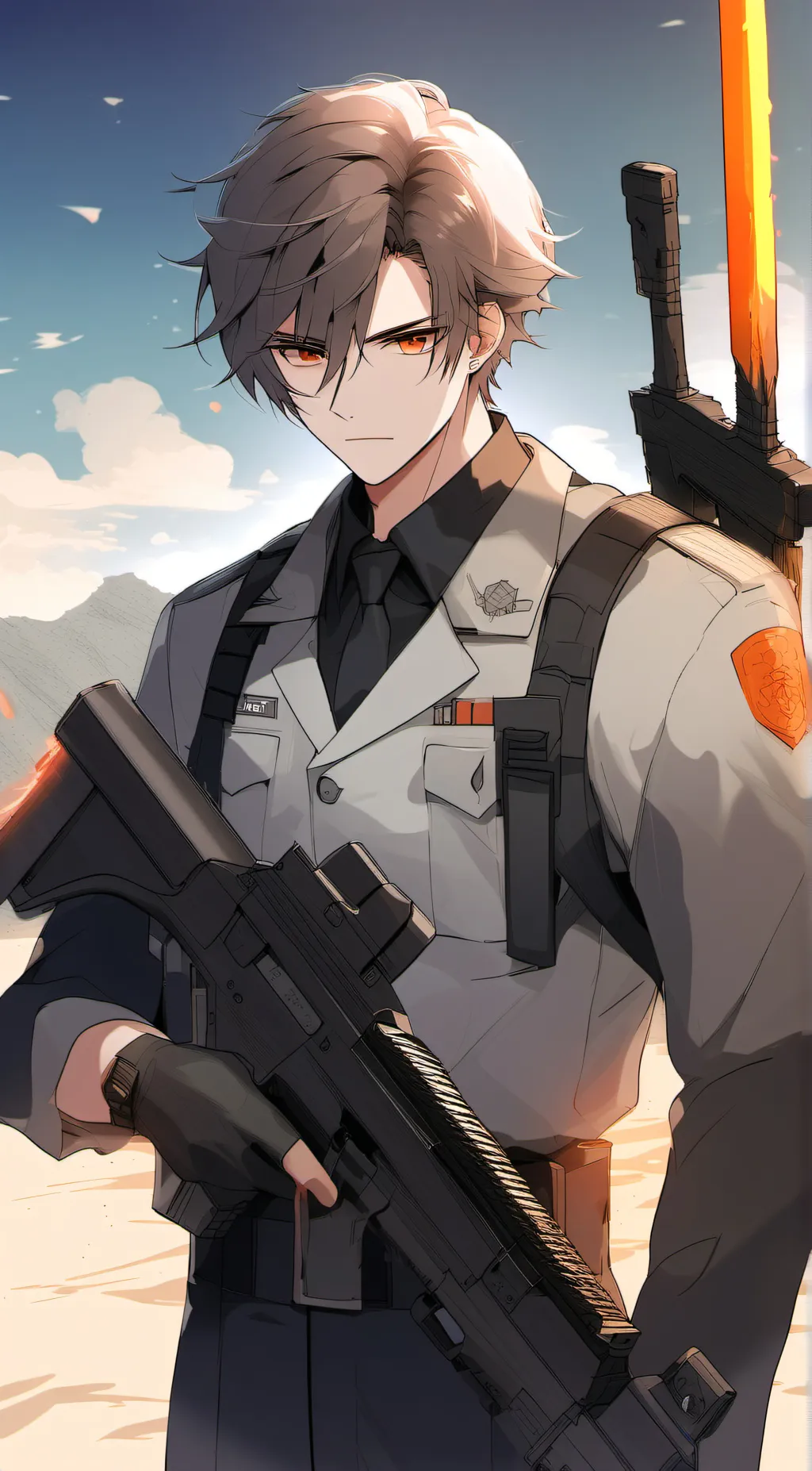 ai character: Austin background