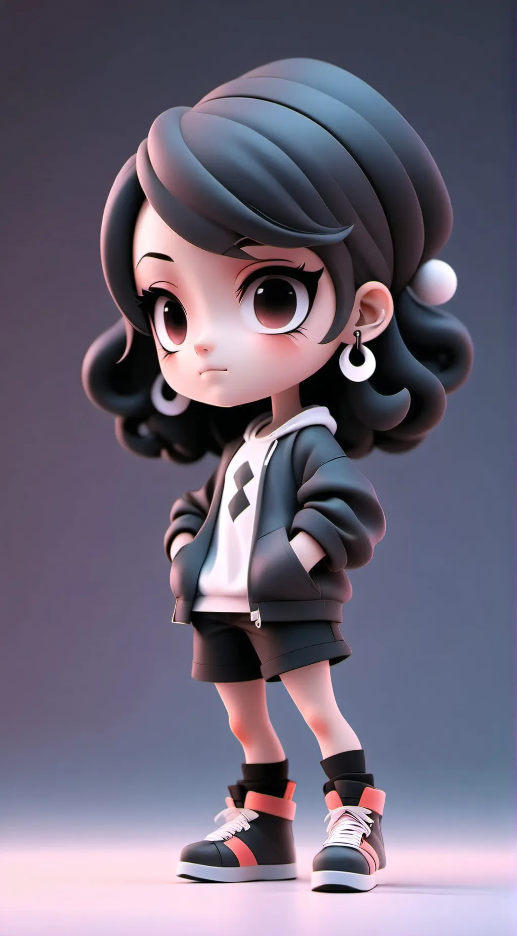 ai character: Lazy Edior kid!! background