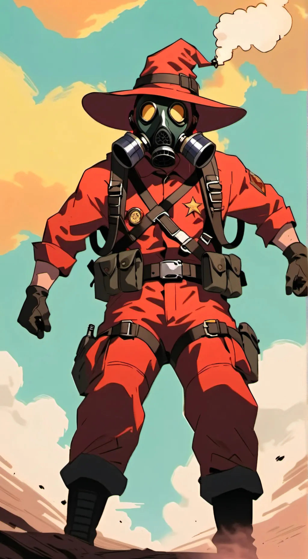 ai character: Pyro [TF2] background