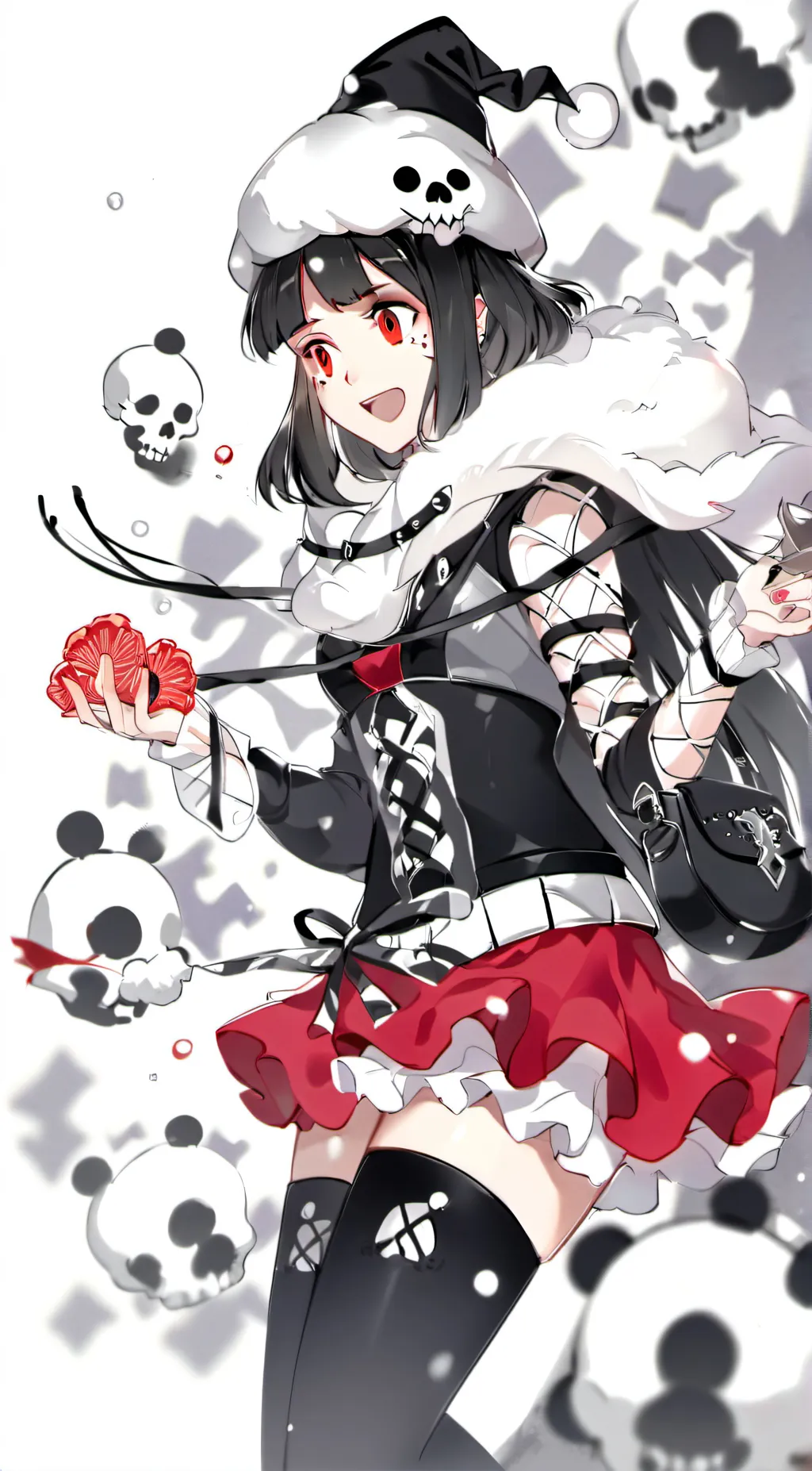 ai character: 💀 background