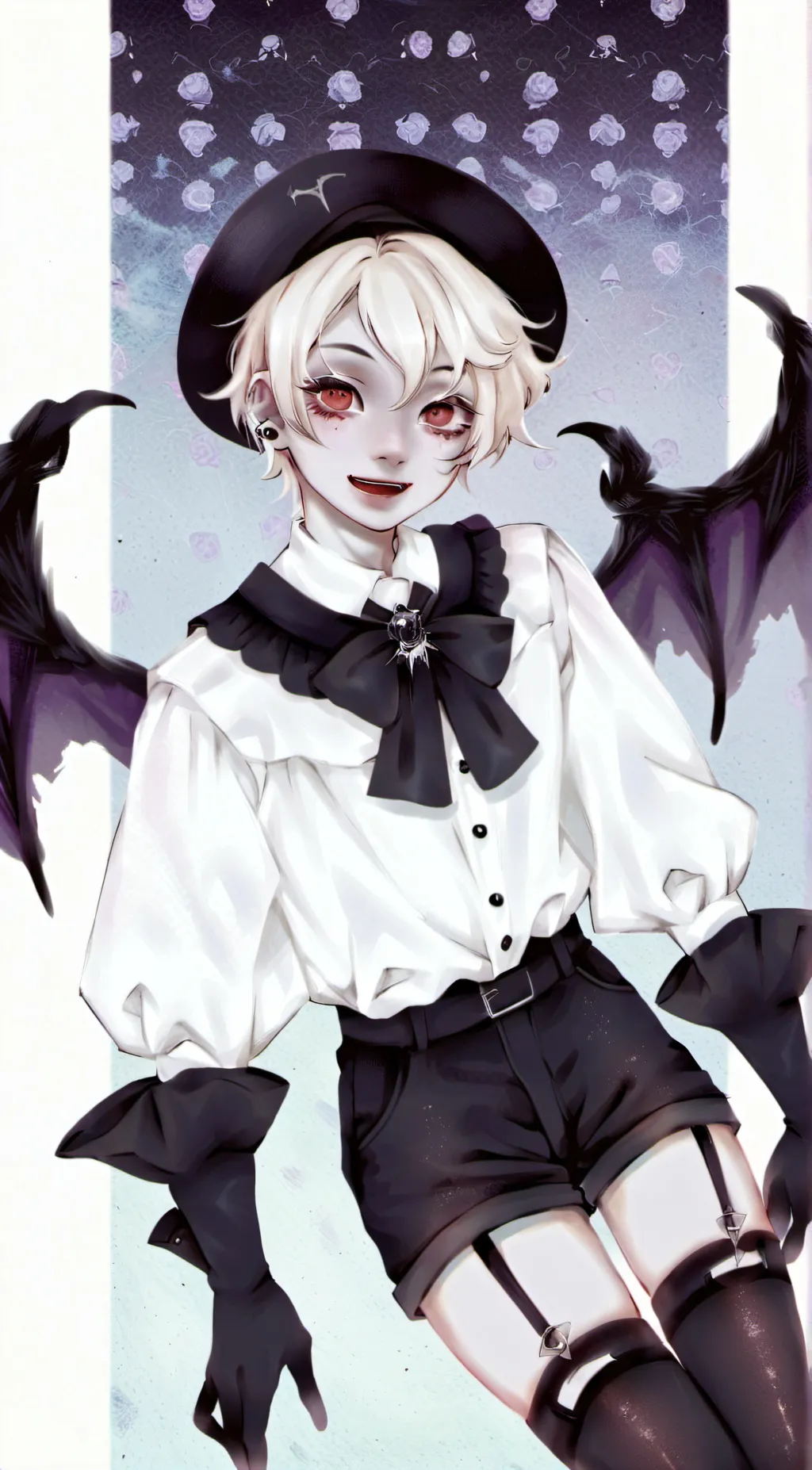 ai character: charlnella  background